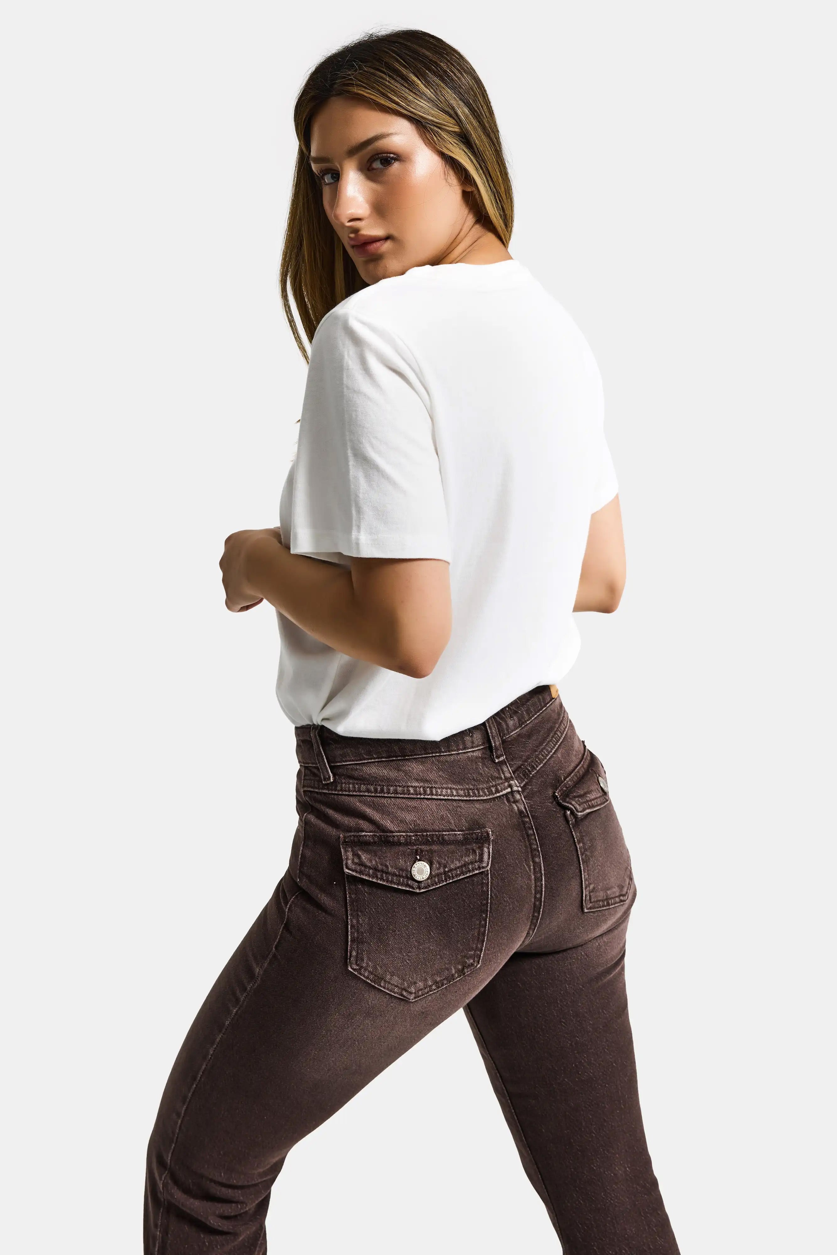 Kadın Beyaz w5 Özel Baskılı Tasarım Oversize T-Shirt