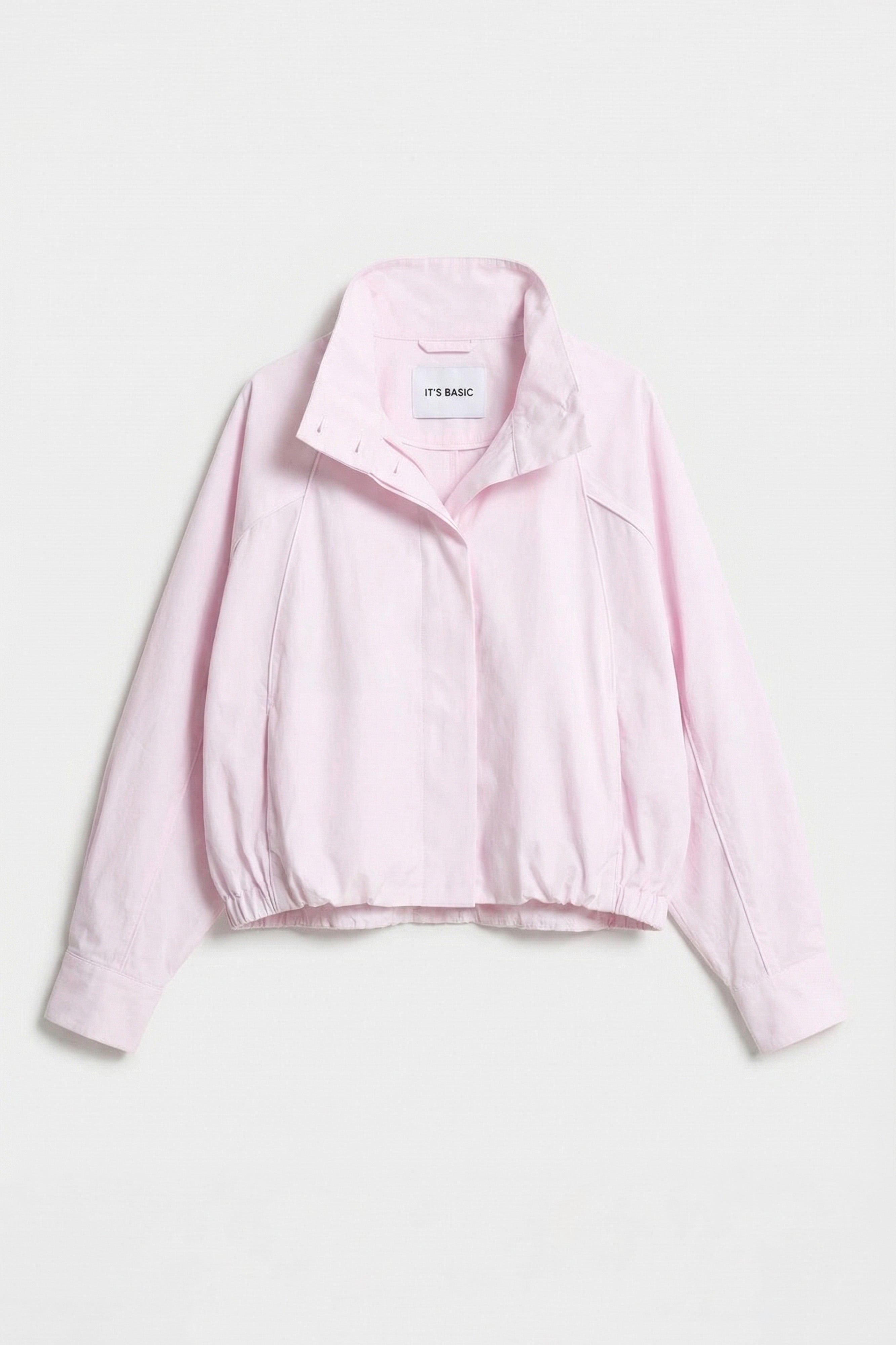 kadın Pembe Renk w5 Oversize Özel Organik Kumaş Tasarım Gömlek Ceket