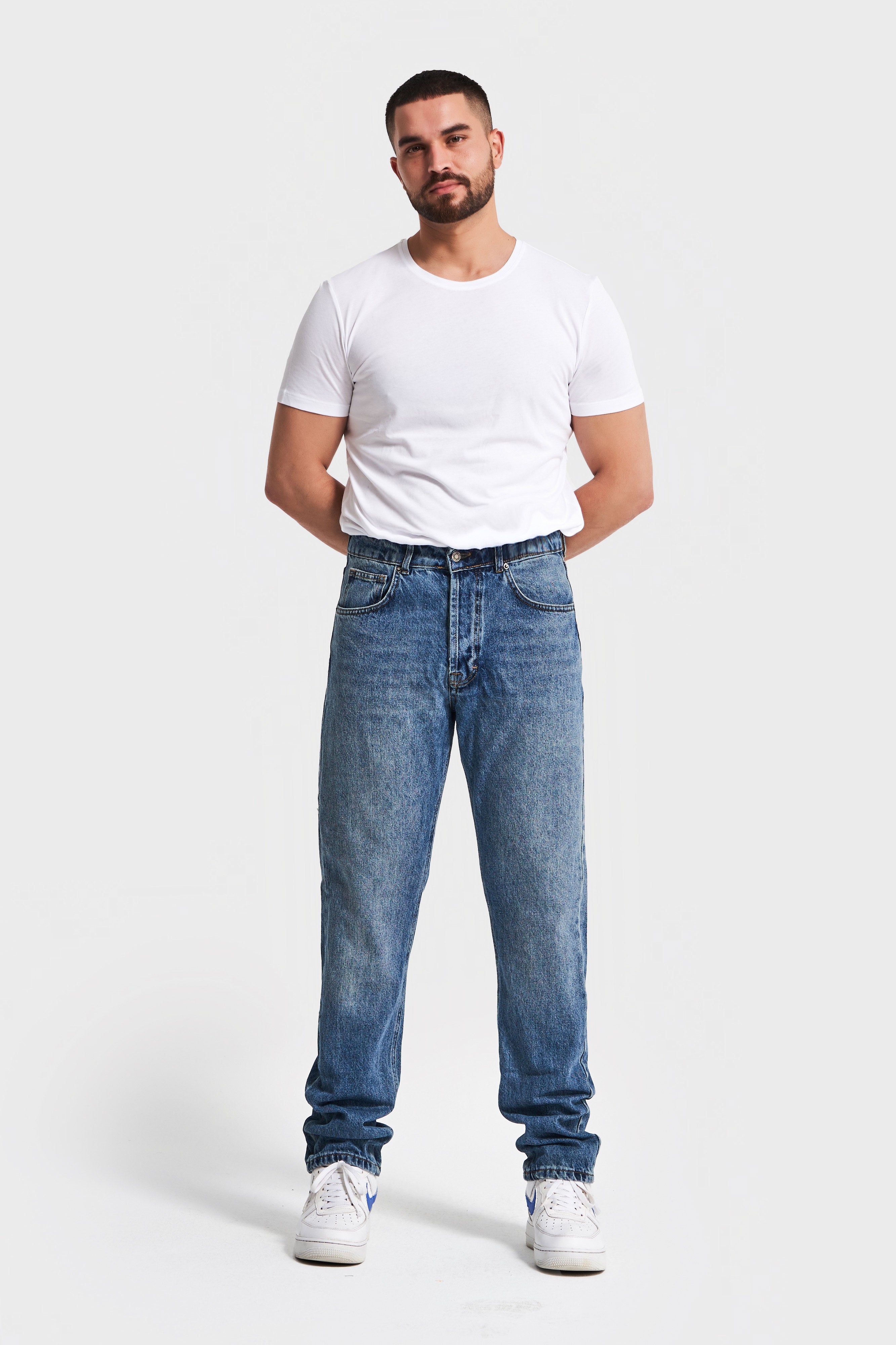 Men's Denim Color Straight Fit 100% Koton Denim