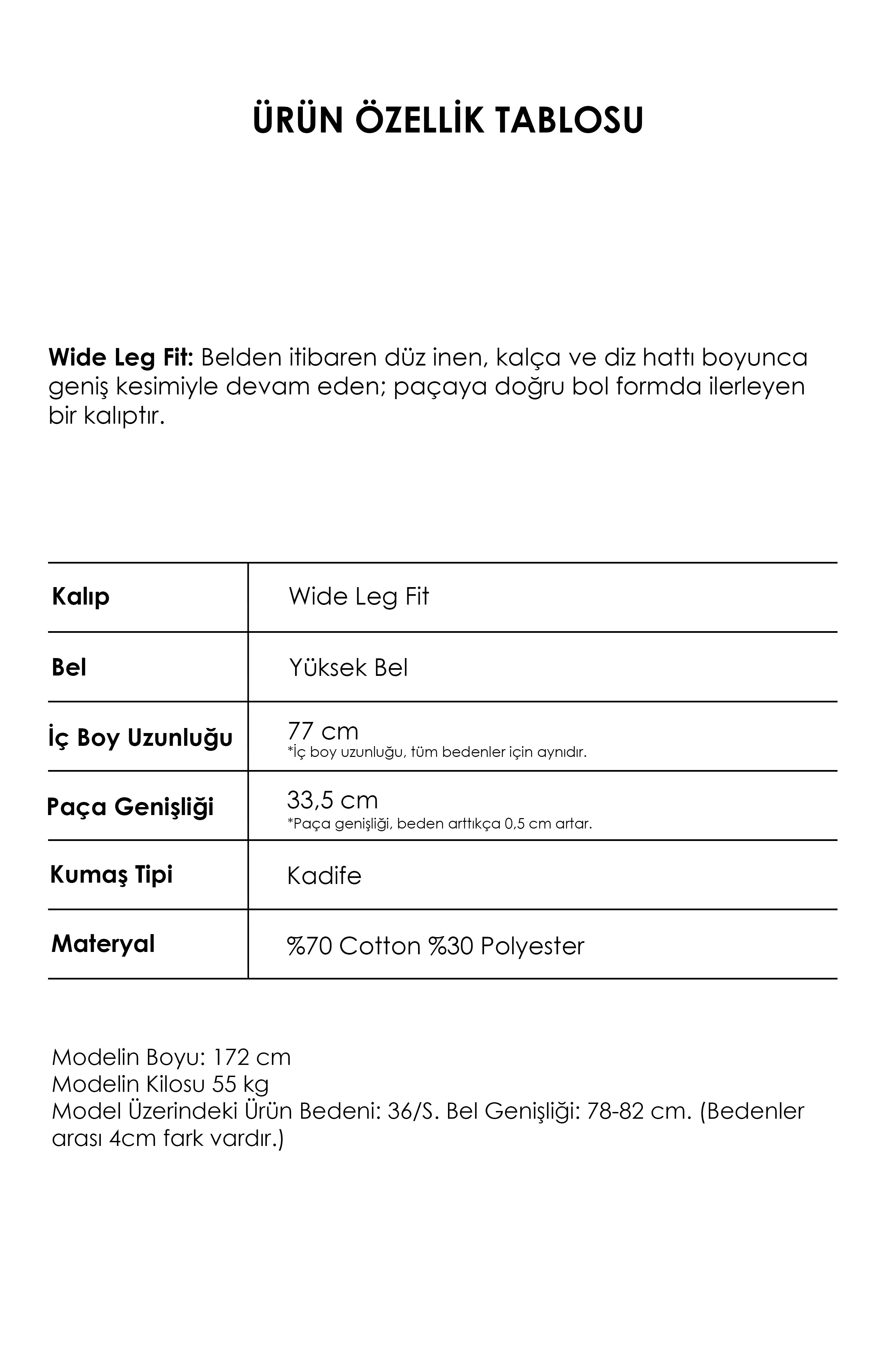 Kadın Kahve Etnik Desen 26w5-42 Palazzo Fit Özel Tasarım Velvet Kadife Kumaş Pantolon