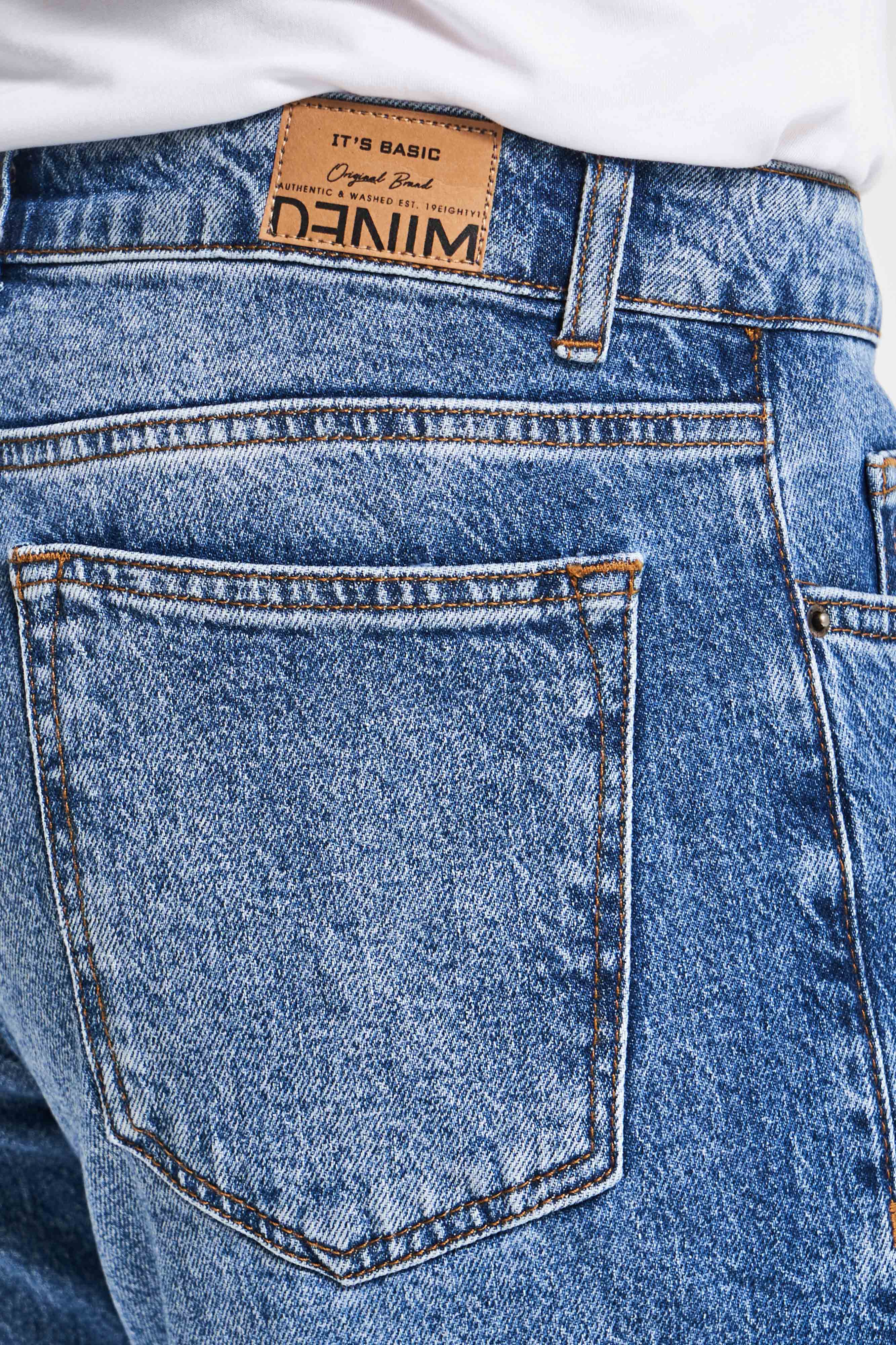 Men's Jeans Color Slim Fit Lycra Fabric Denim