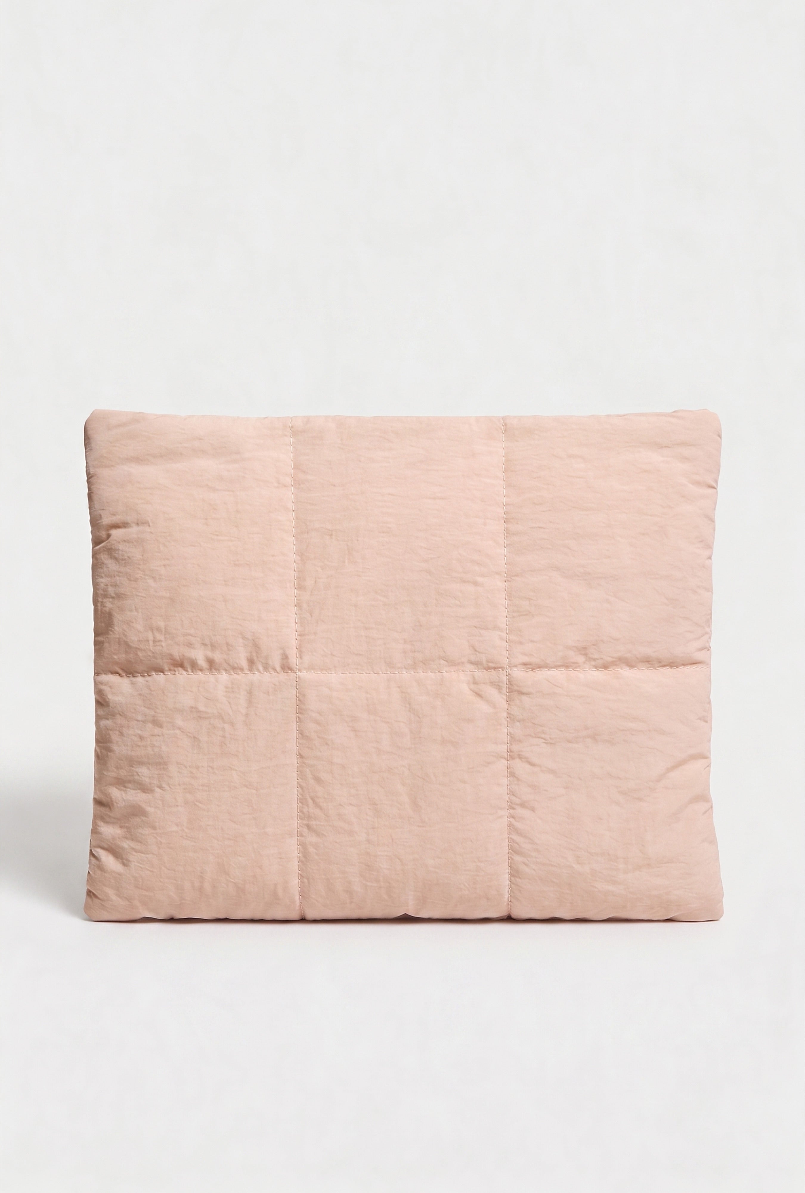 Pink Magnetic Mouth Filled Velvet Lined Computer Handbag
