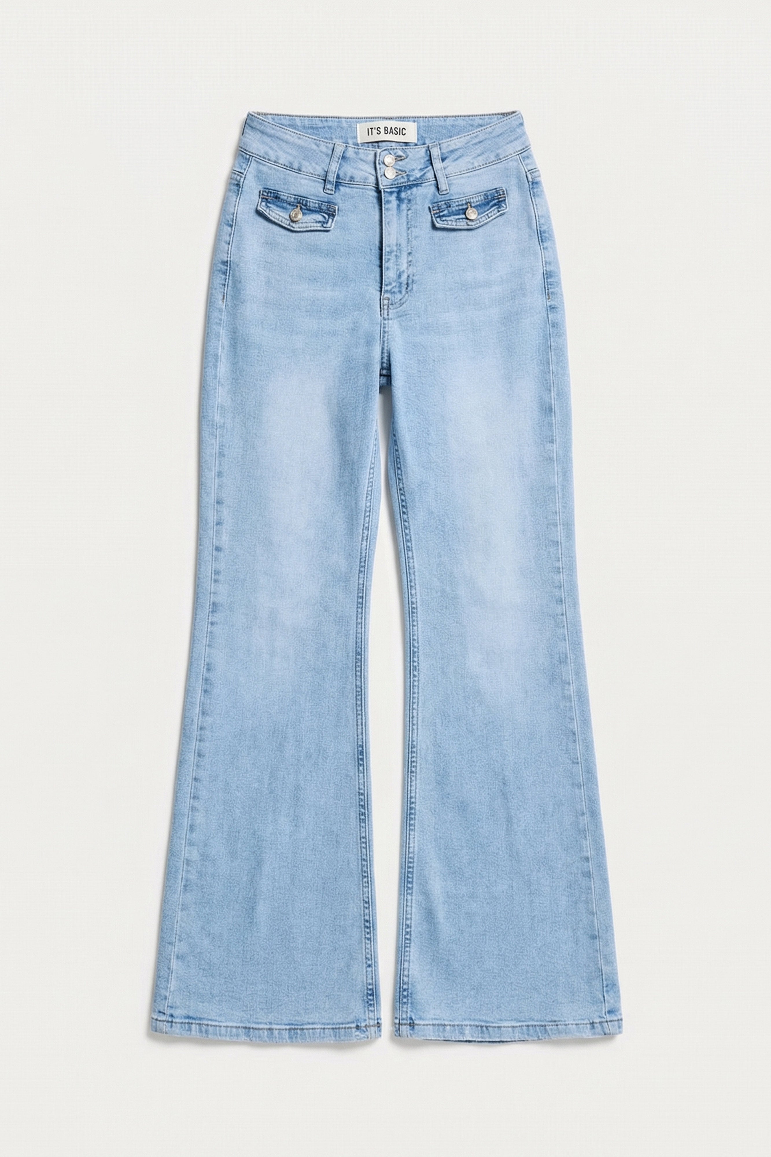 Kadın Ice 4s6-3 Flare Fit High Waist Esnek Kumaş Denim Jean