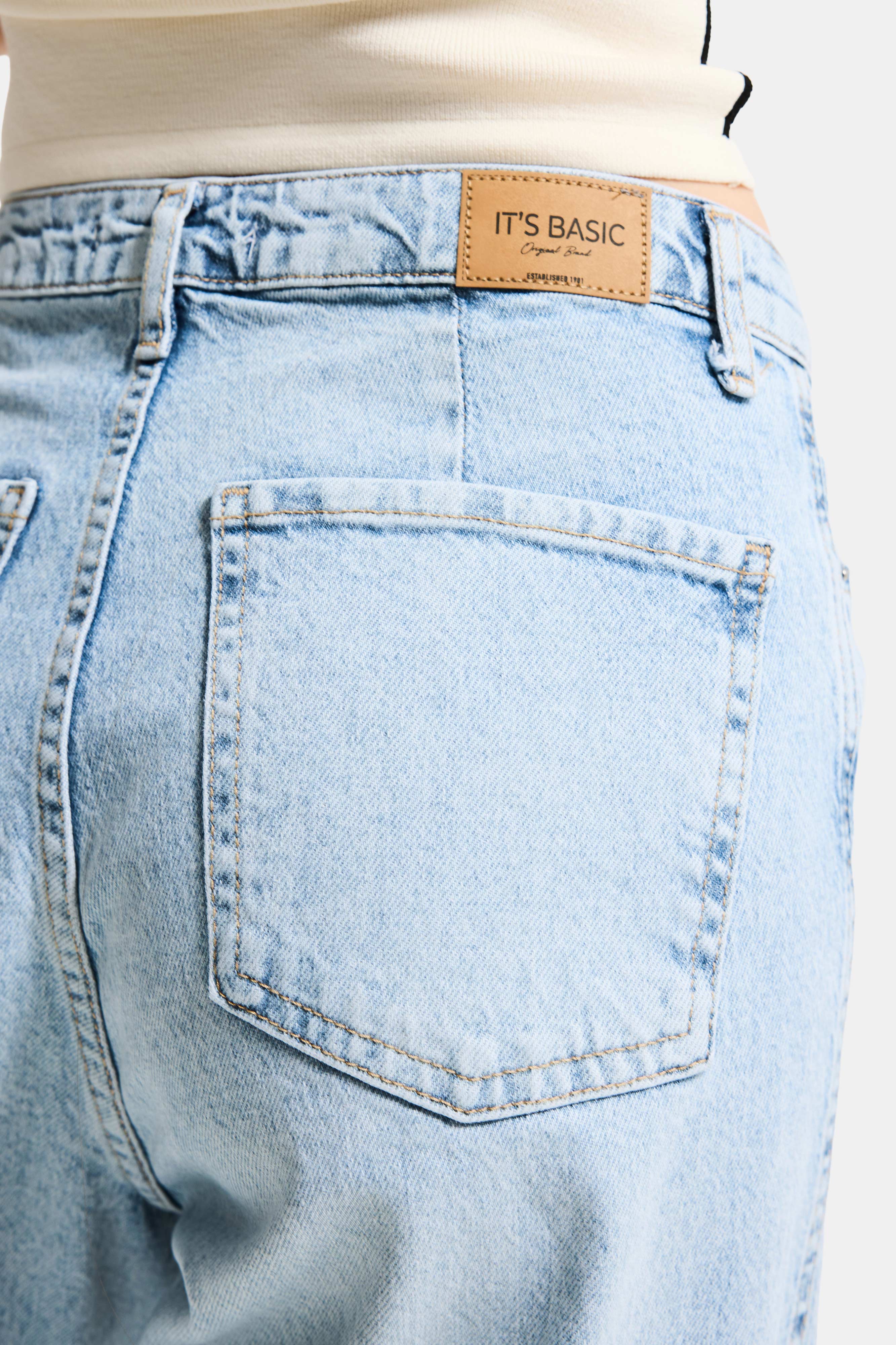 Kadın Ice 4s6-3 Relax Fit Esnek Kumaş Denim Jean