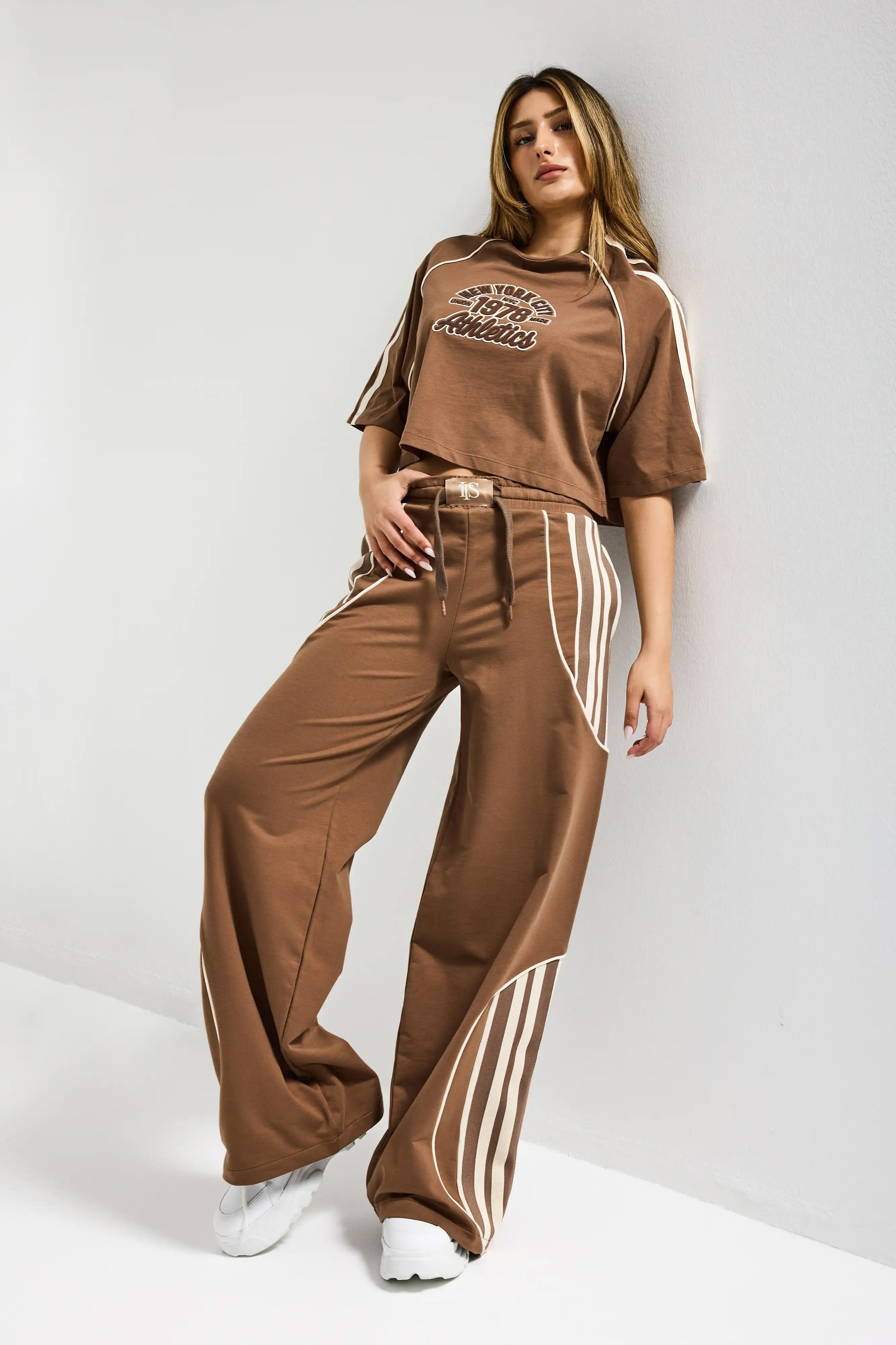 Kadın Kahve s6-16 Alt Üst 2'li Tasarım Takım