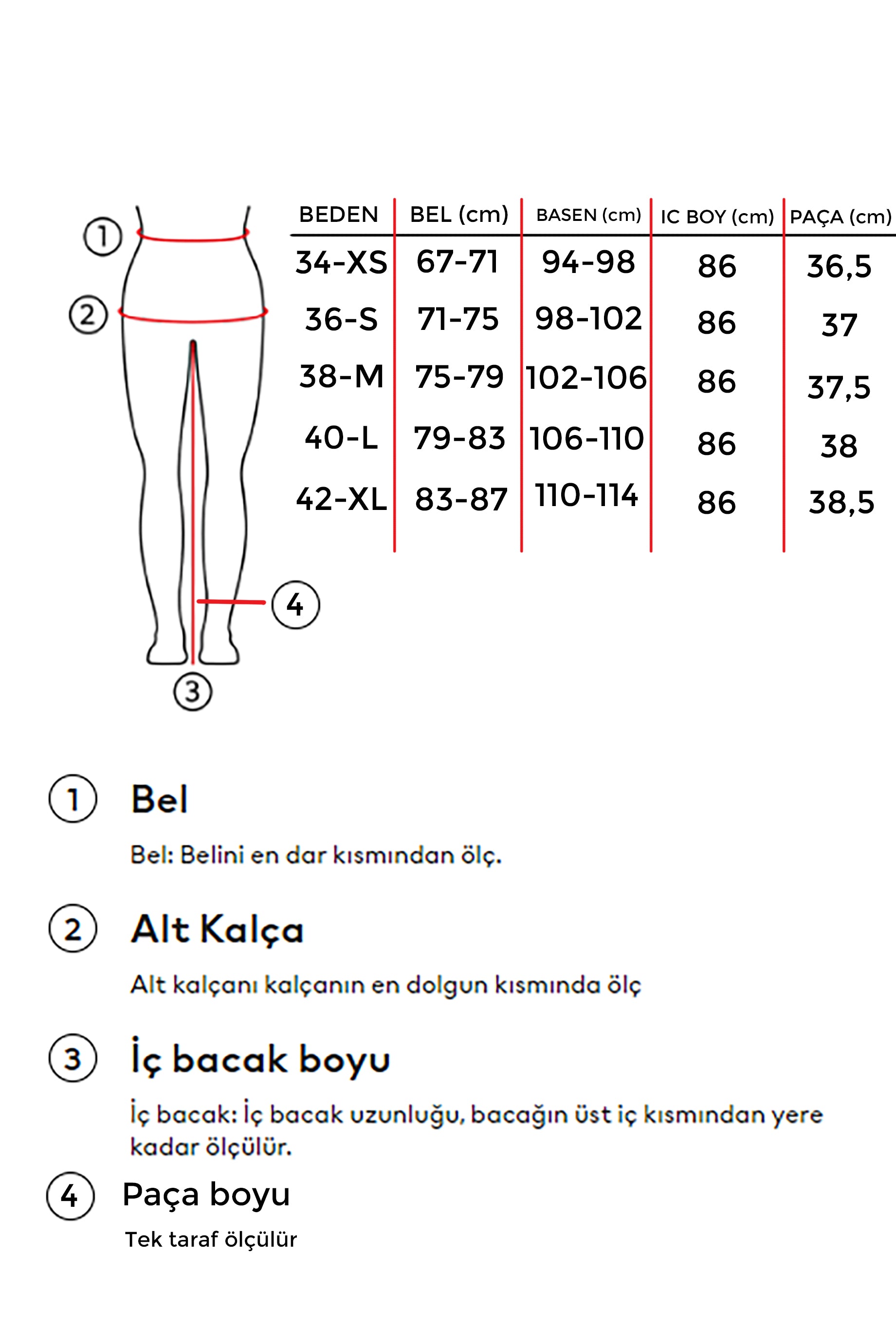 Kadın Kot Rengi 11S565 Yandan Nakışlı Flare Fit %100 Koton Tasarım Denim