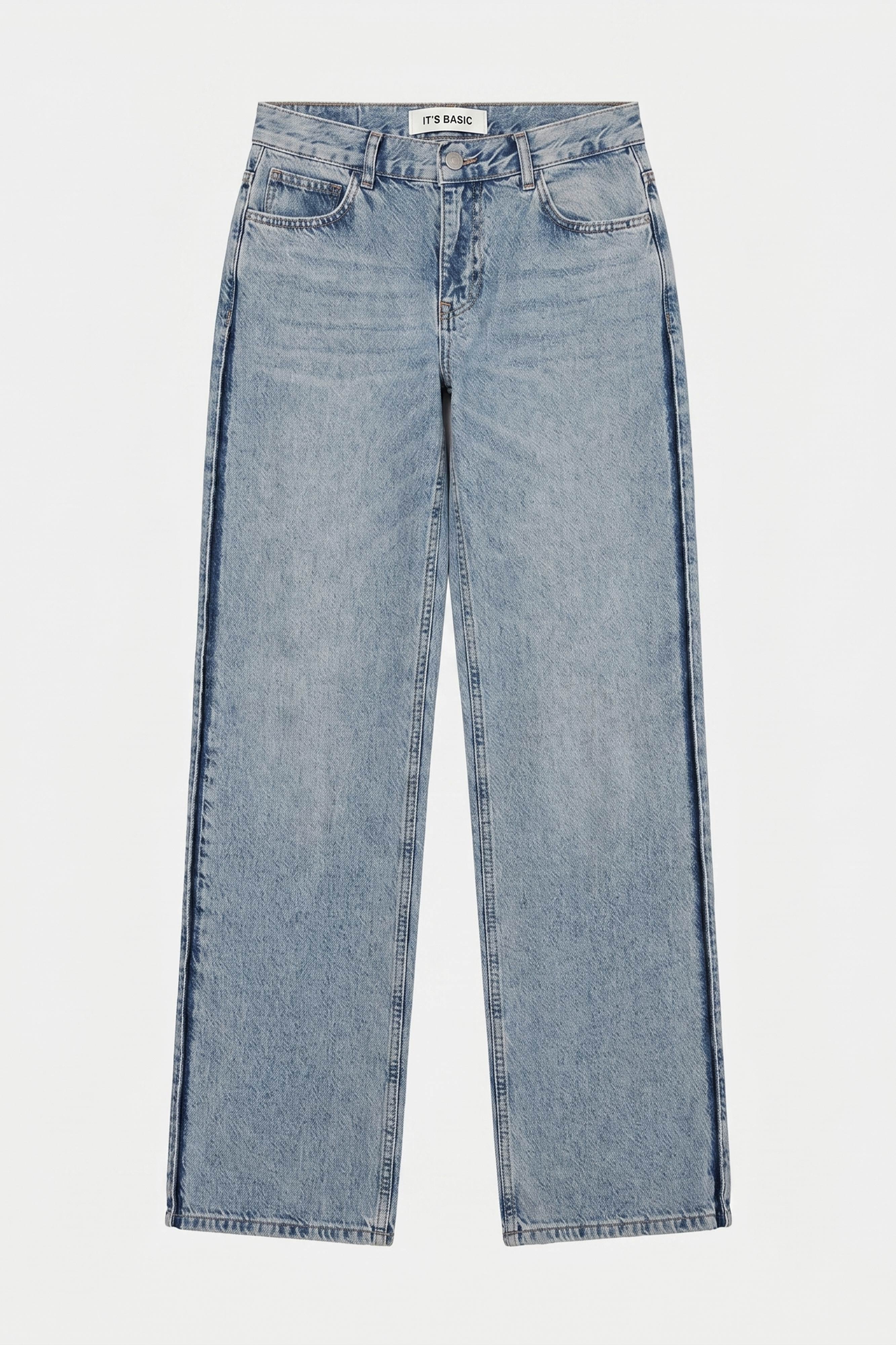 Kadın Kot Renk 4s6-32 Bootcut Fit Orta Bel Denim Jean