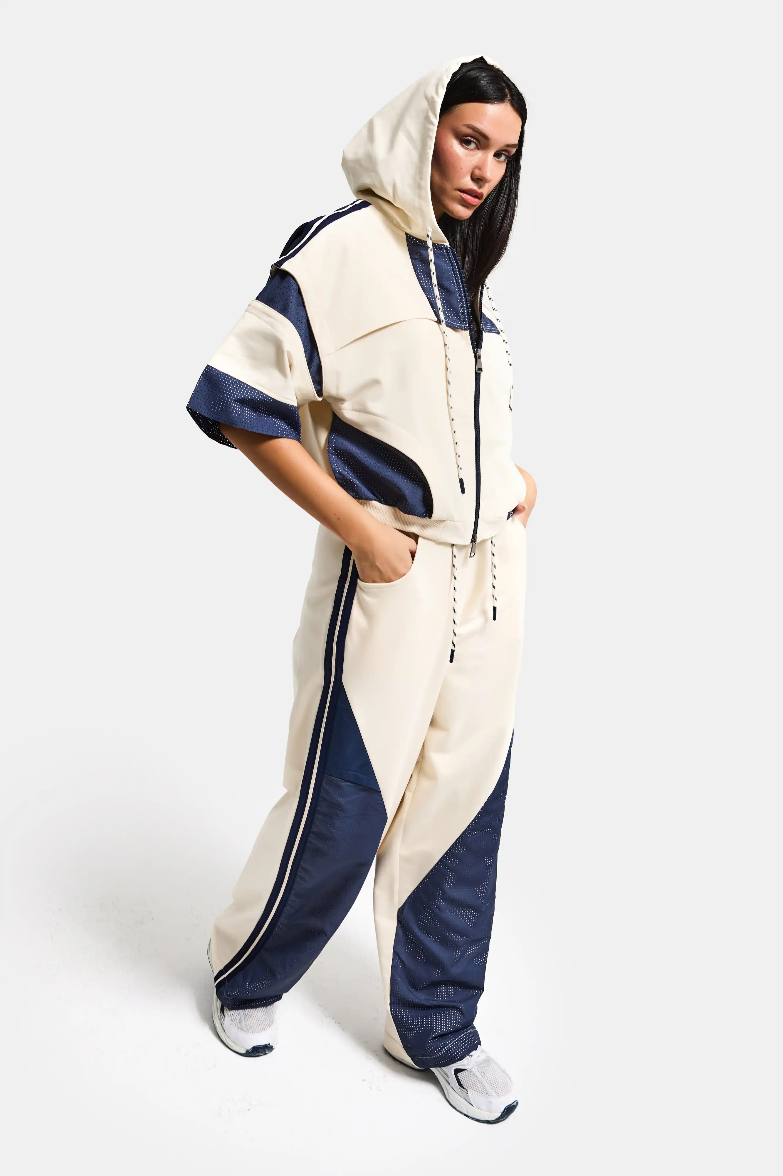 Kadın Laci Ekru s6-56 Alt Üst 2'li Tasarım Takım