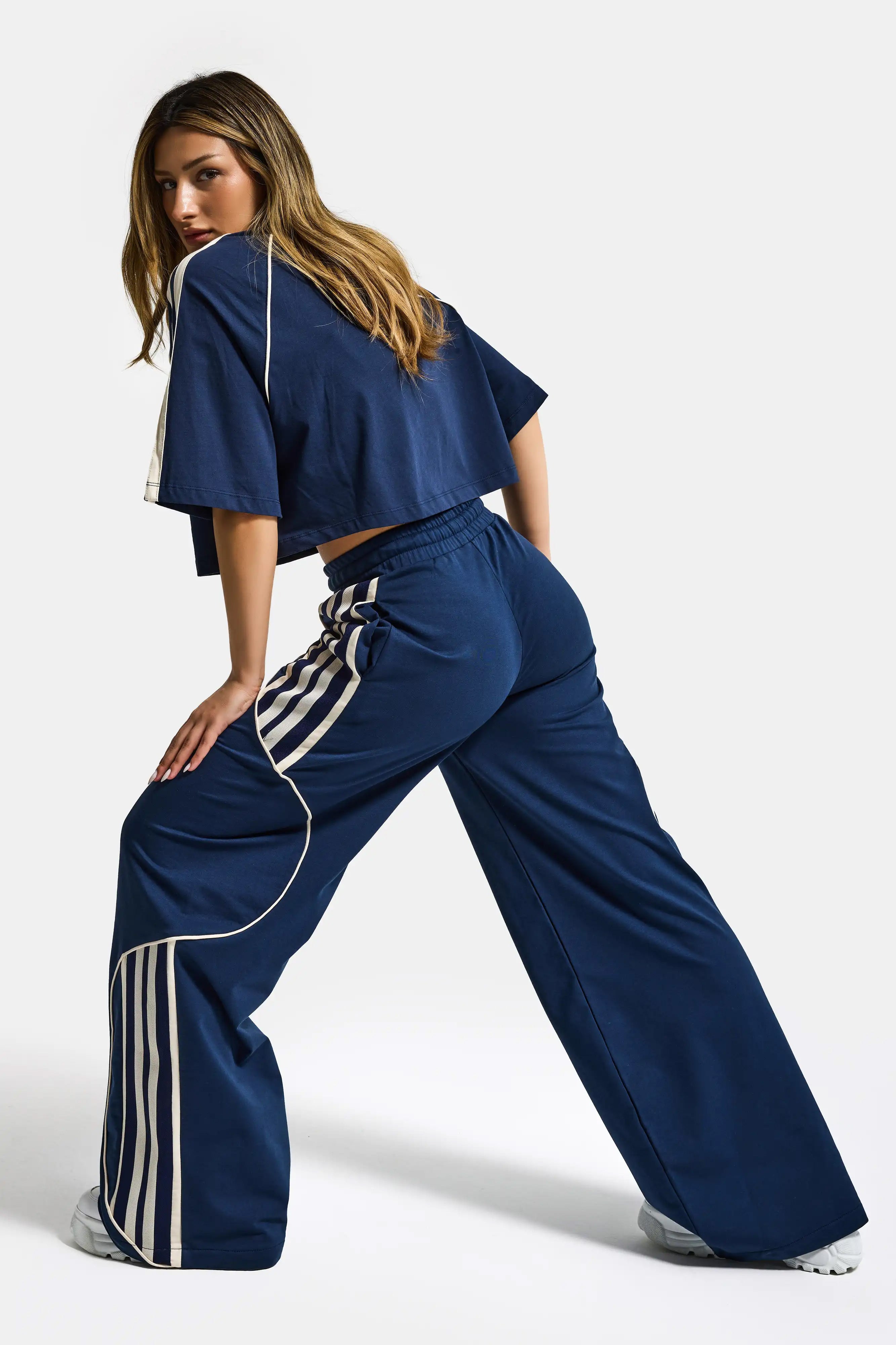 Kadın Lacivert s6-56 Alt Üst 2'li Tasarım Takım