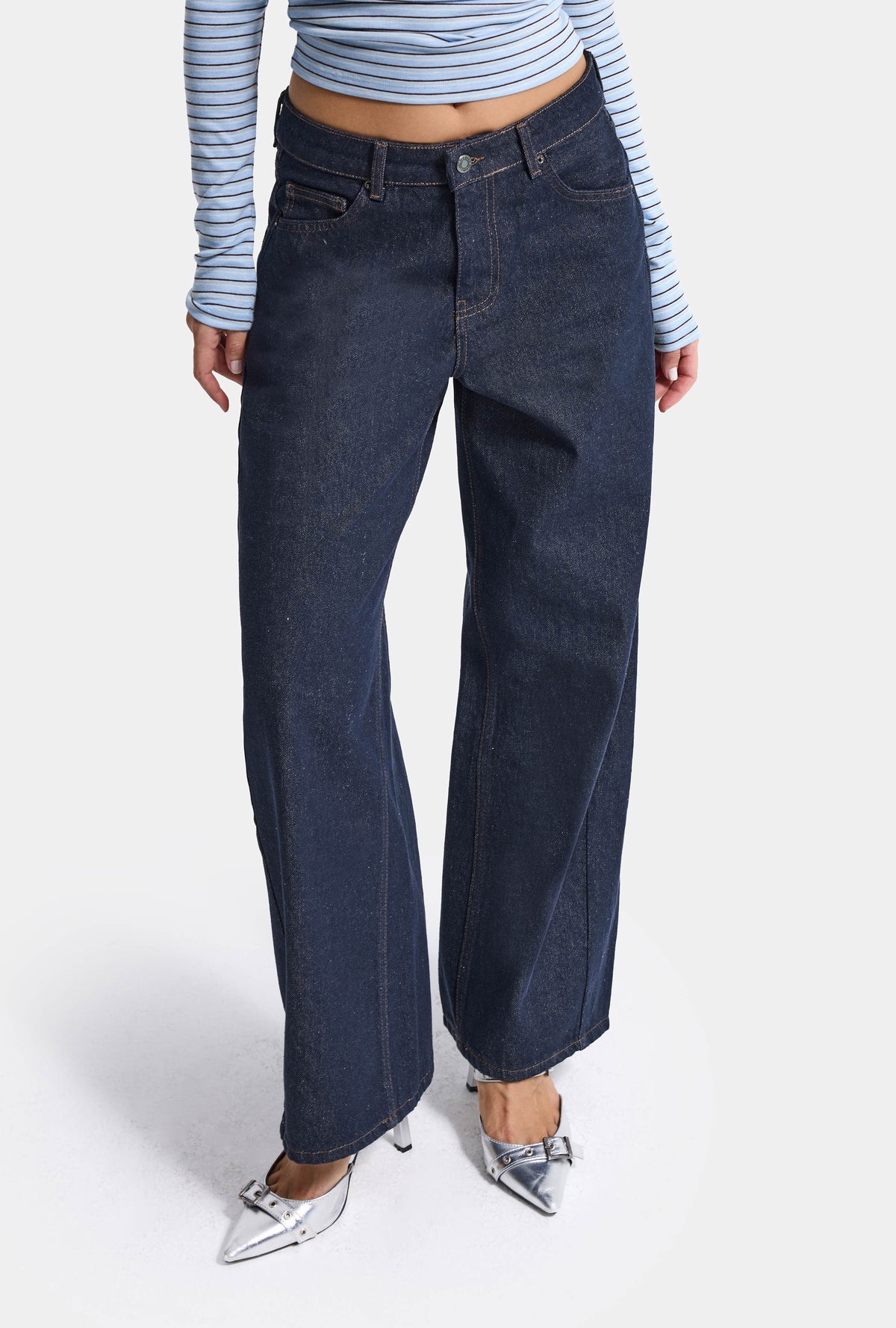 Kadın Selvedge R-7w6-50 Barrel Fit Denim Jean