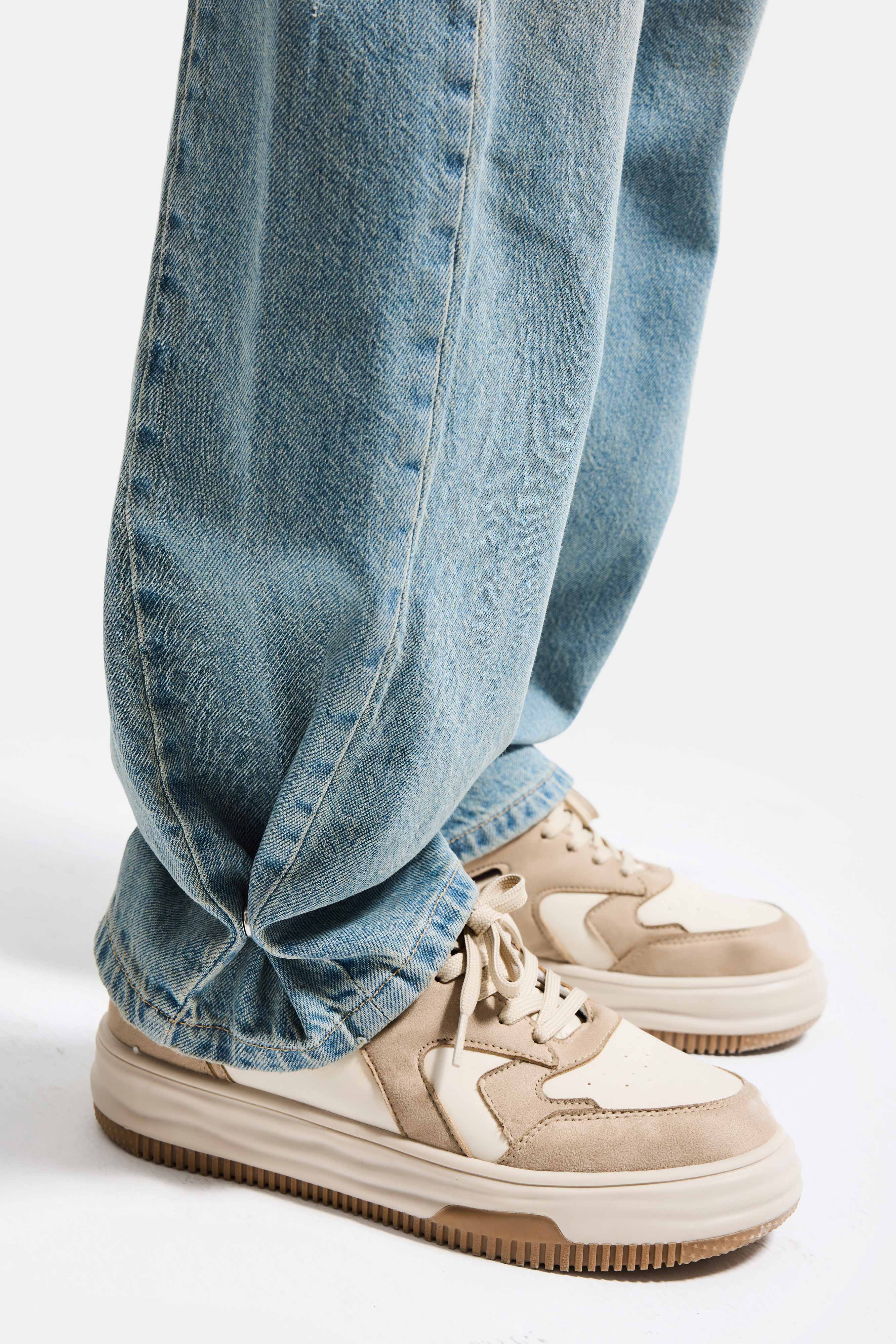 Kadın T.Kot Rengi 2s6-32 Mid Rise Trapered Fit %100 Koton Denim Jean