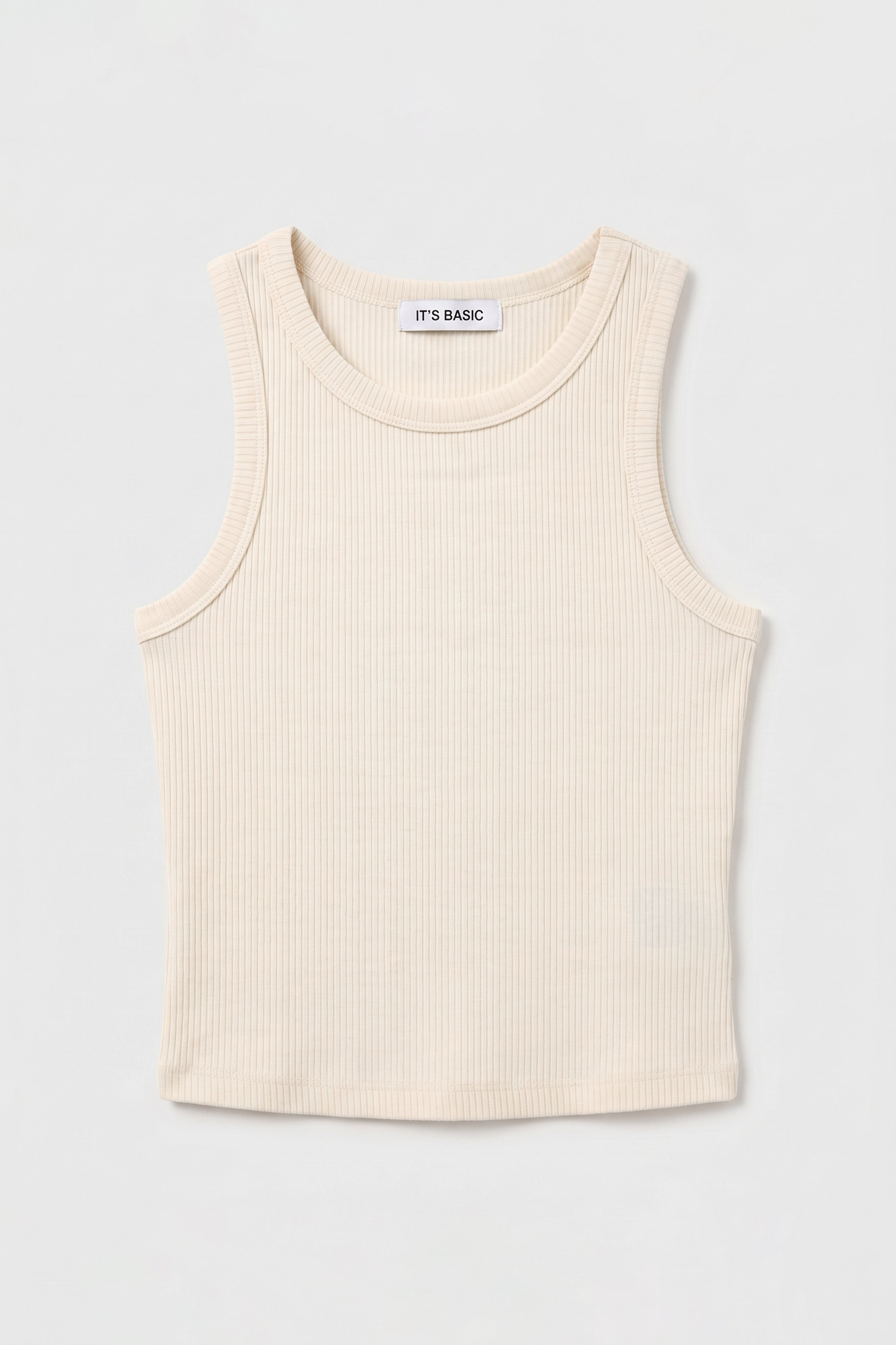 Kadın Taş s6-57 Sıfır Kol Esnek Kumaş Crop Top