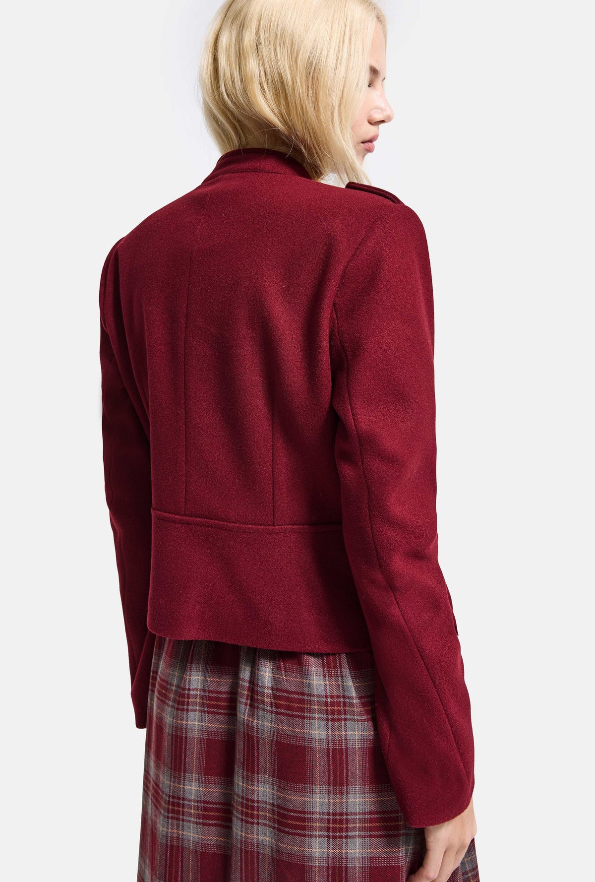 Kadın w6-52 Regular Fit Napolyon Tasarım Ceket