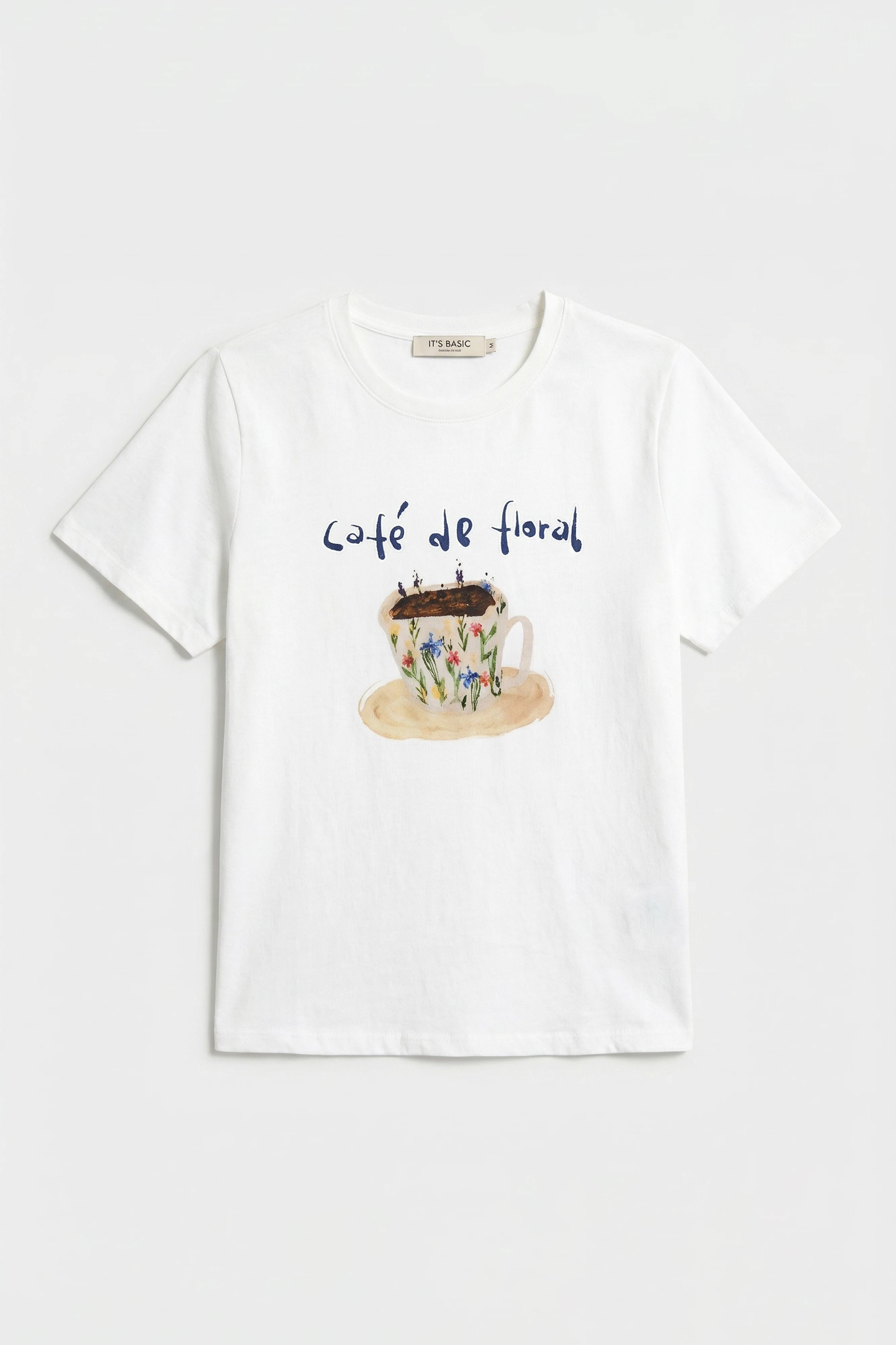 Kadın Beyaz w5 Oversize Özel Baskılı Tasarım T-Shirt