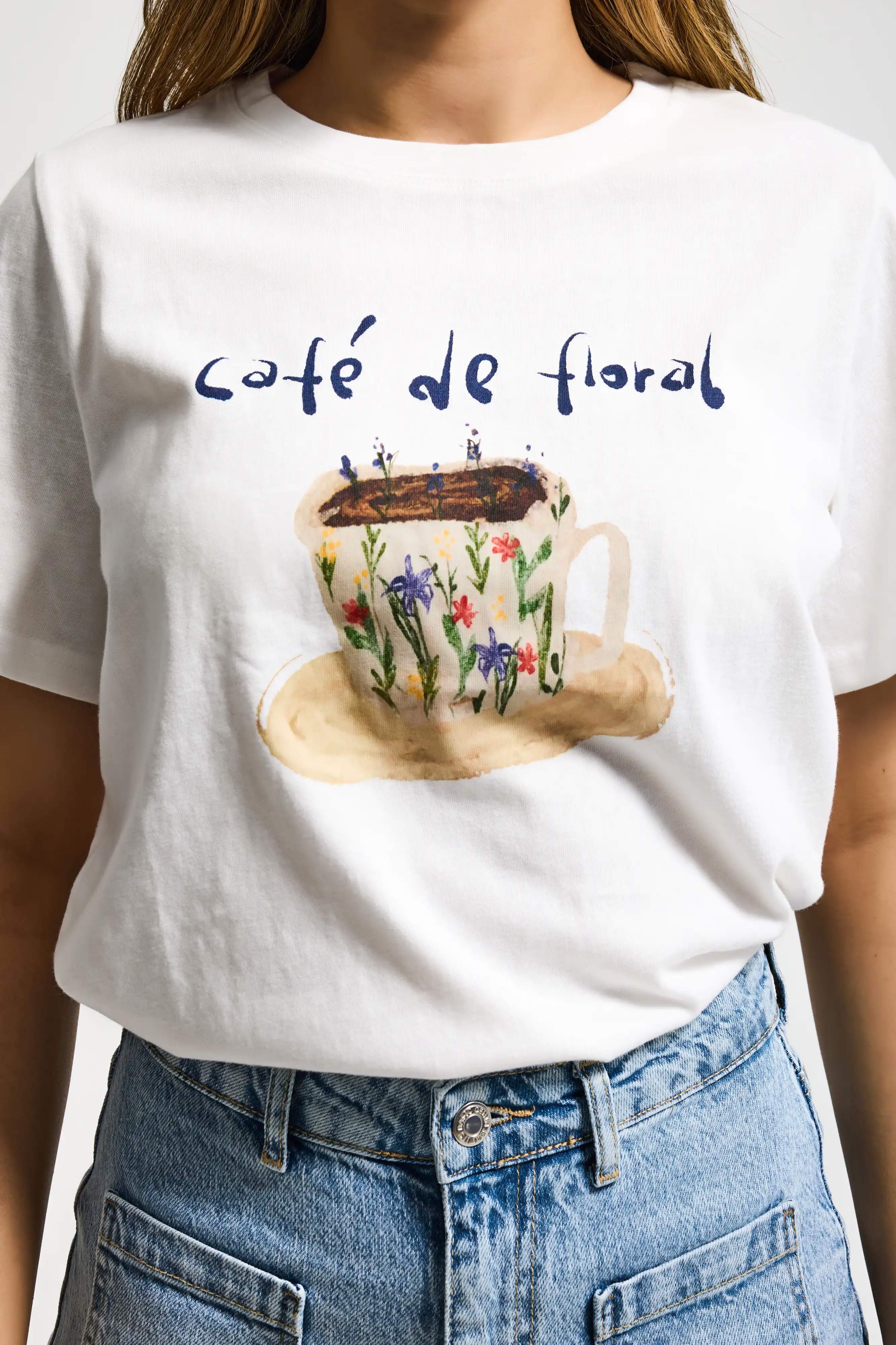 Kadın Beyaz w5 Oversize Özel Baskılı Tasarım T-Shirt