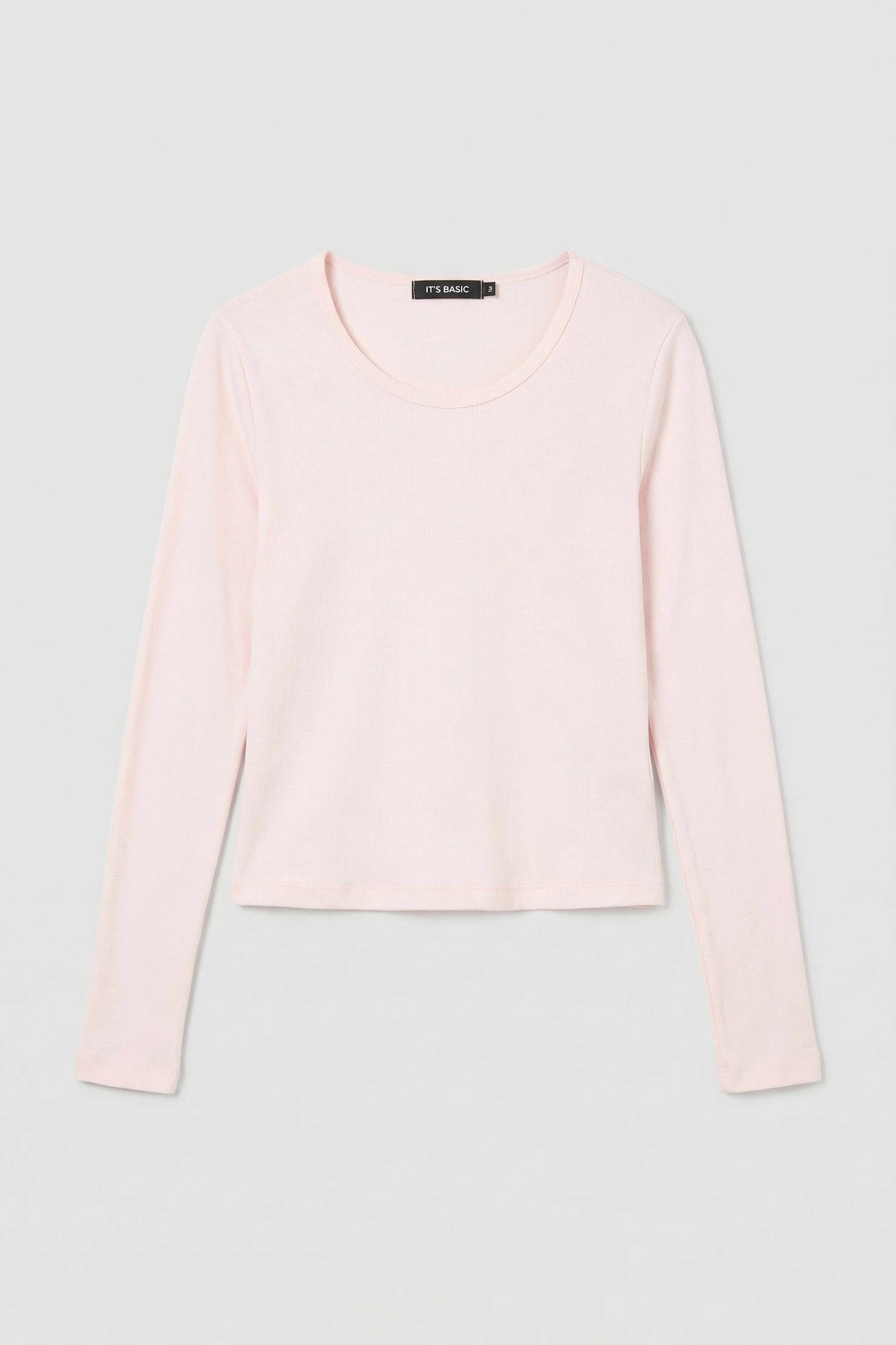 Kadın Toz Pembe w5 %100 Organik Pamuk Esnek Rahat Kesim Bluz