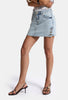 Women's Tint Jeans Color 2s6-3 Mini Size Side Buttoned Denim Skirt