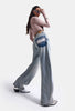 Women's Denim Color 4s6-89 Low Relaxed Fit Flexible Fabric Design Denim Jean