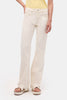 Kadın Kırık Beyaz 7s6-101 Mid Rise Flare Fit Denim Jean