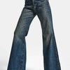 Women's Tint Denim Color 2w5-8 MRY Flare Fit Comfort Fabric Inseam 83cm Denim Jean