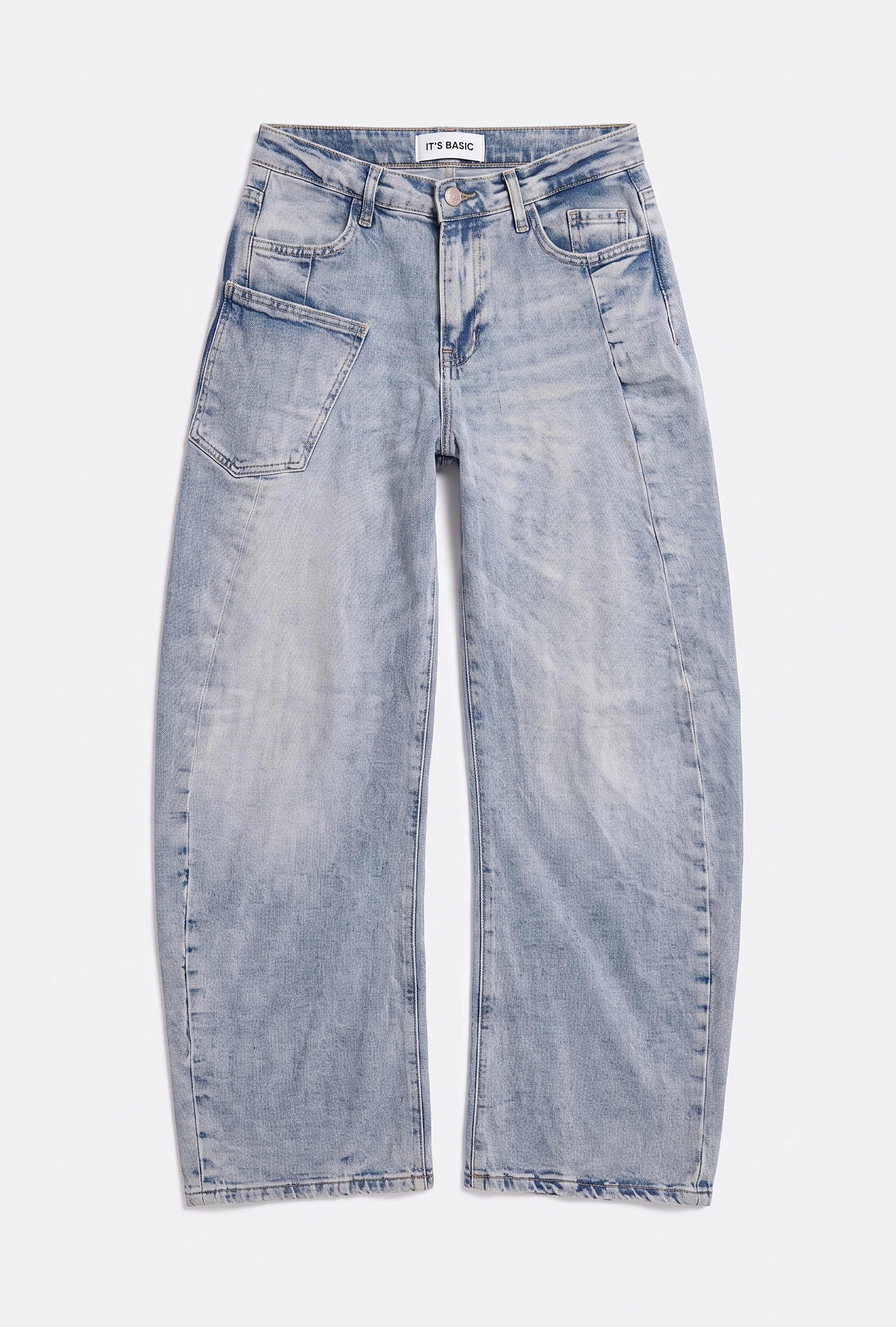 Women's Denim Color 4s6-89 Low Relaxed Fit Flexible Fabric Design Denim Jean