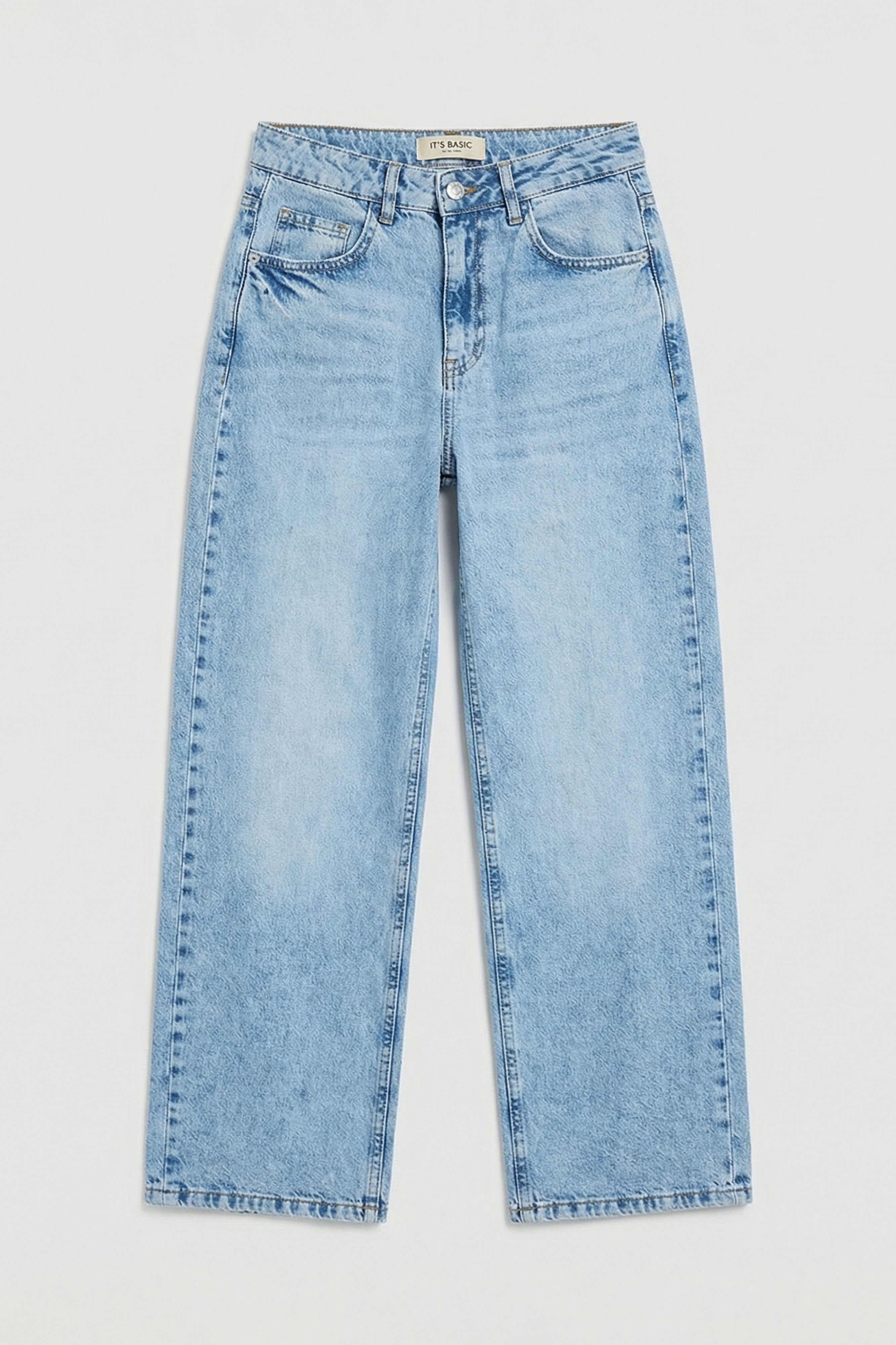 Kadın Ice 4s6-27 Baggy Low Rise Fit Tokyo %100 Koton Denim Jean