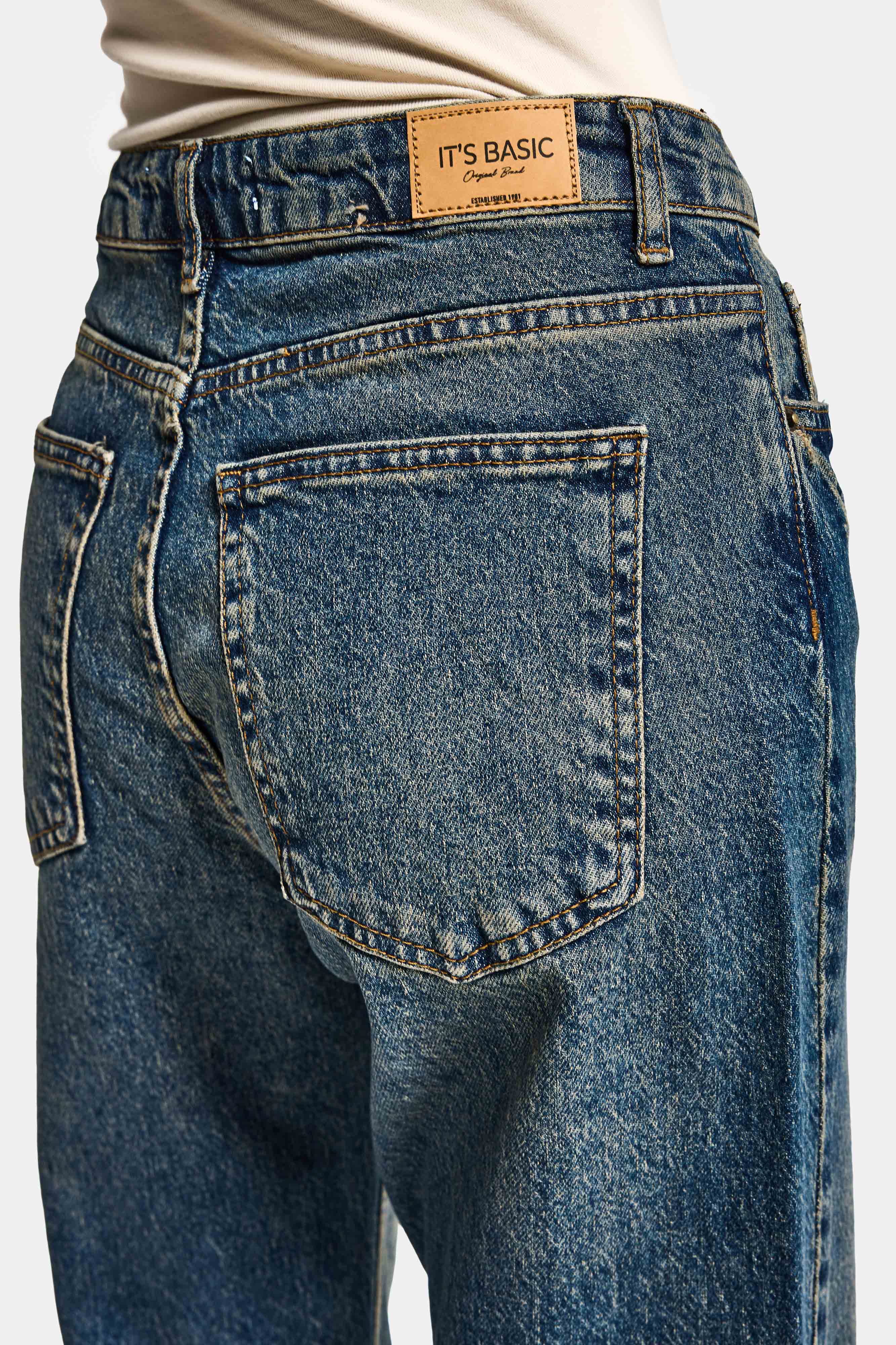 Kadın Tint Kot Rengi 2w5-8 Flare Fit Komfort Kumaş İç Boy 83cm Denim Jean