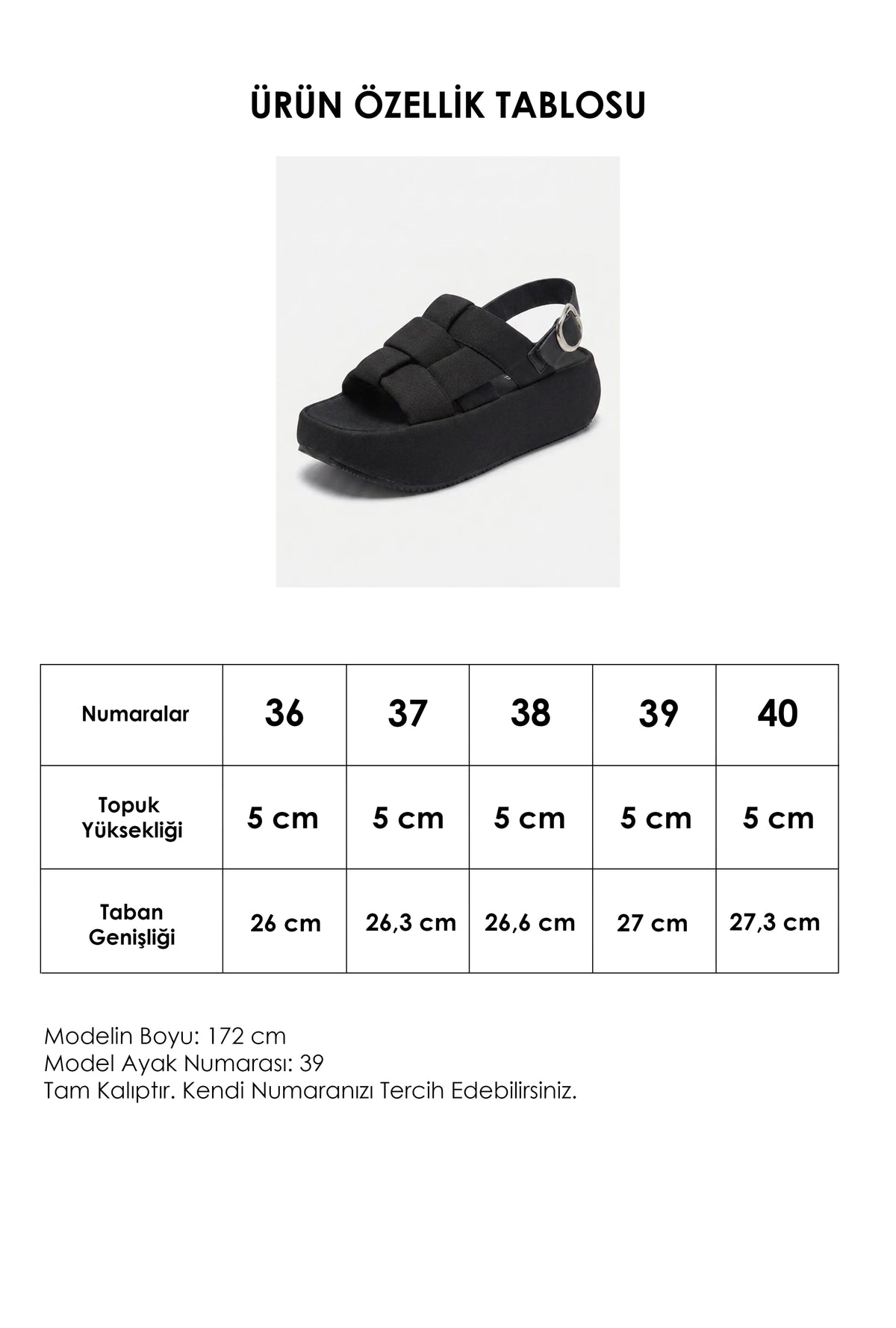 Women's Black Imported Special Fabric Braided High Platform Design T77 Sandals