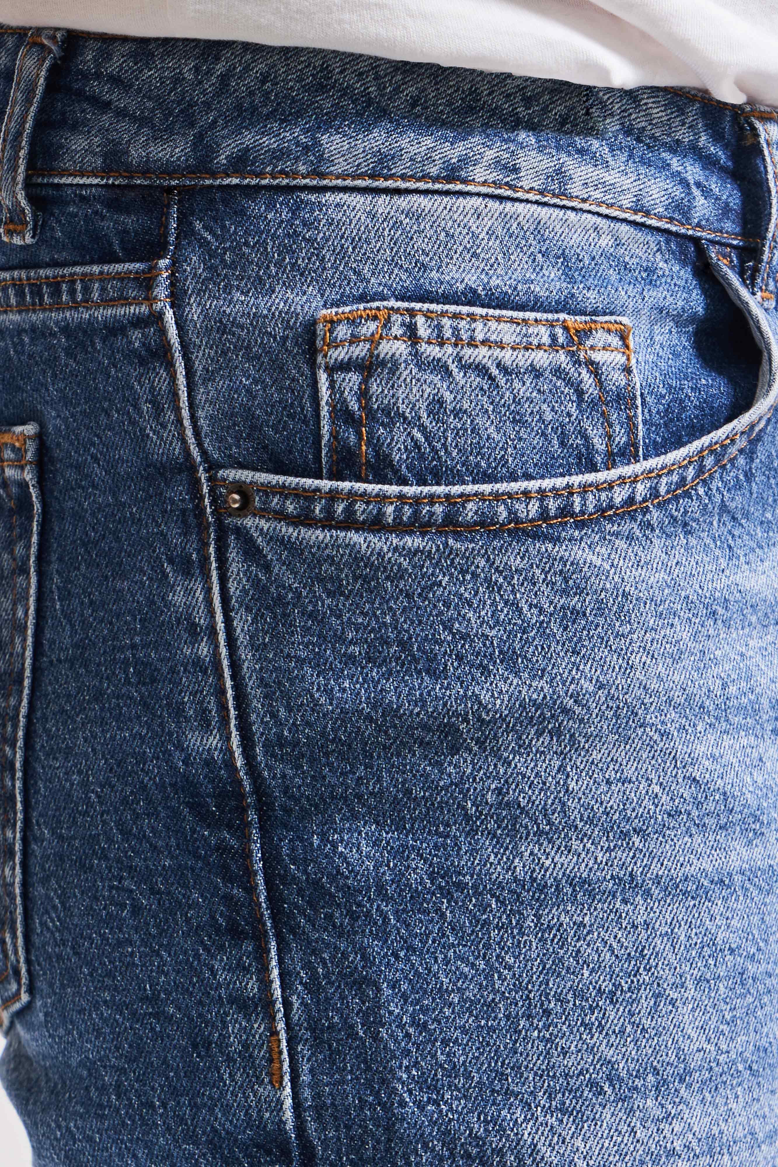 Men's Jeans Color Slim Fit Lycra Fabric Denim