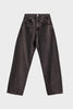 Men's Dark Denim 1s6-154 TT25 Relaxed Baggy Fit Inseam 80cm Comfortable Cut 100% Cotton Denim Jeans