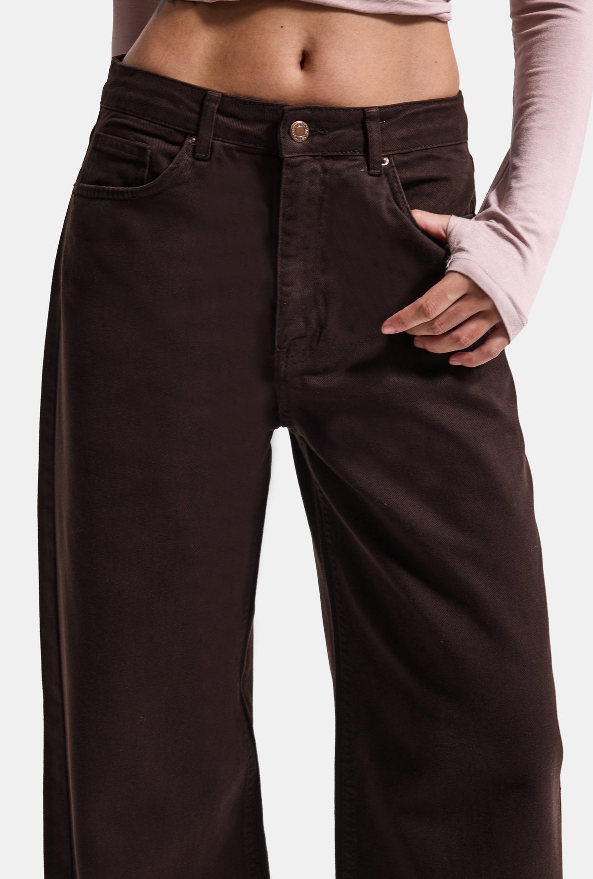 Kadın 6w6-81 Süper Baggy Fit Denim Jean