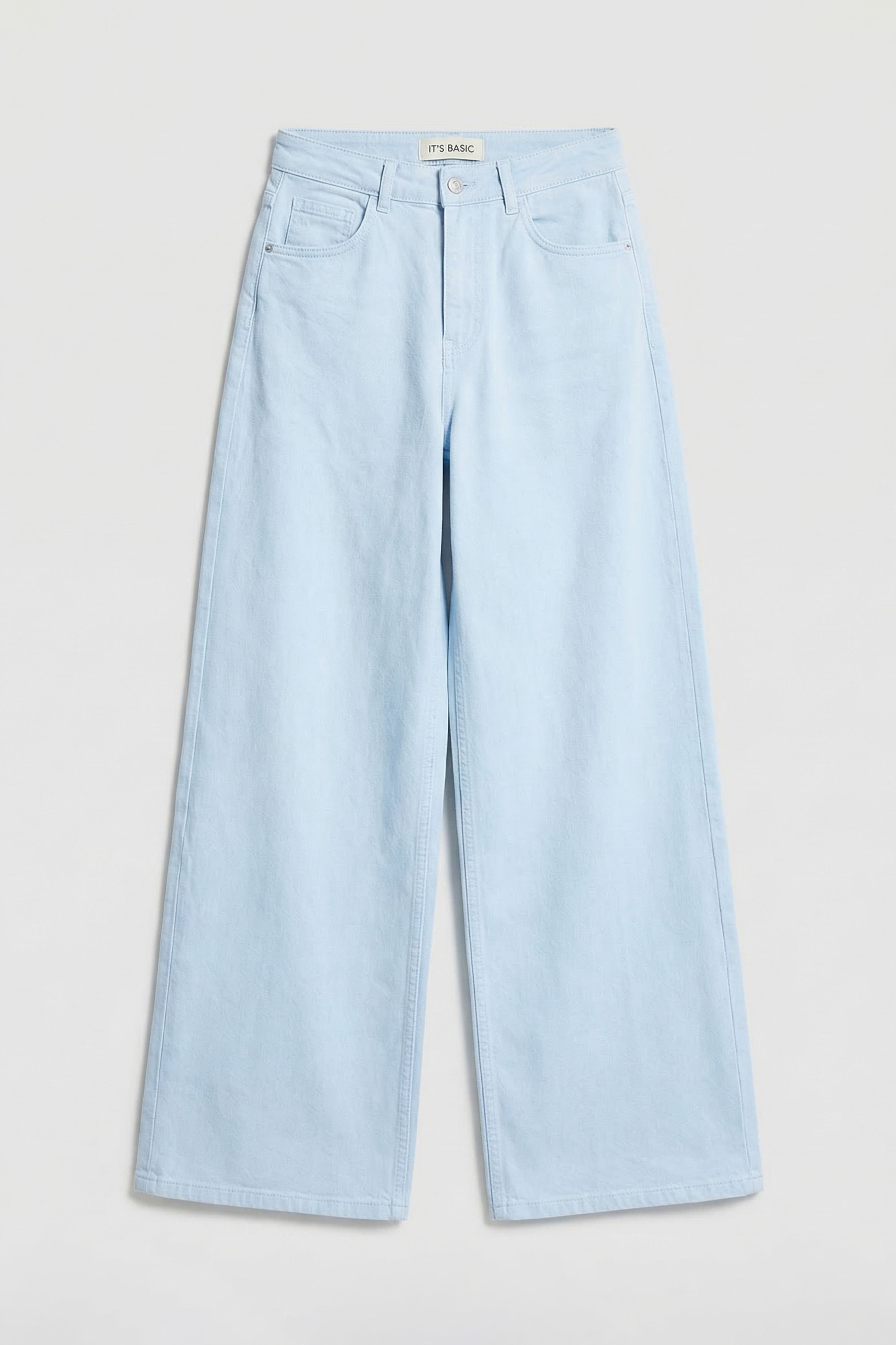 Kadın Bebe Mavisi 6s6-103  palazzo Fit Elastan Kumaş Denim Jean