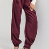 Kadın Bordo s6-35 Baggy Jogger Bol Kesim Pantolon