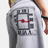 Women's Grey 12s6-12 Super Baggy Fit Ripped and Embroidered Custom Design Denim Jeans
