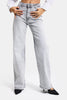 Kadın Gri Renk 4s6-12 Straight Fit Yüksek Bel Elastan Kumaş Denim Jean