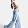 Women's Ice 12s6-27 Palazzo Fit Loose-Cut 100% Cotton Denim Jeans