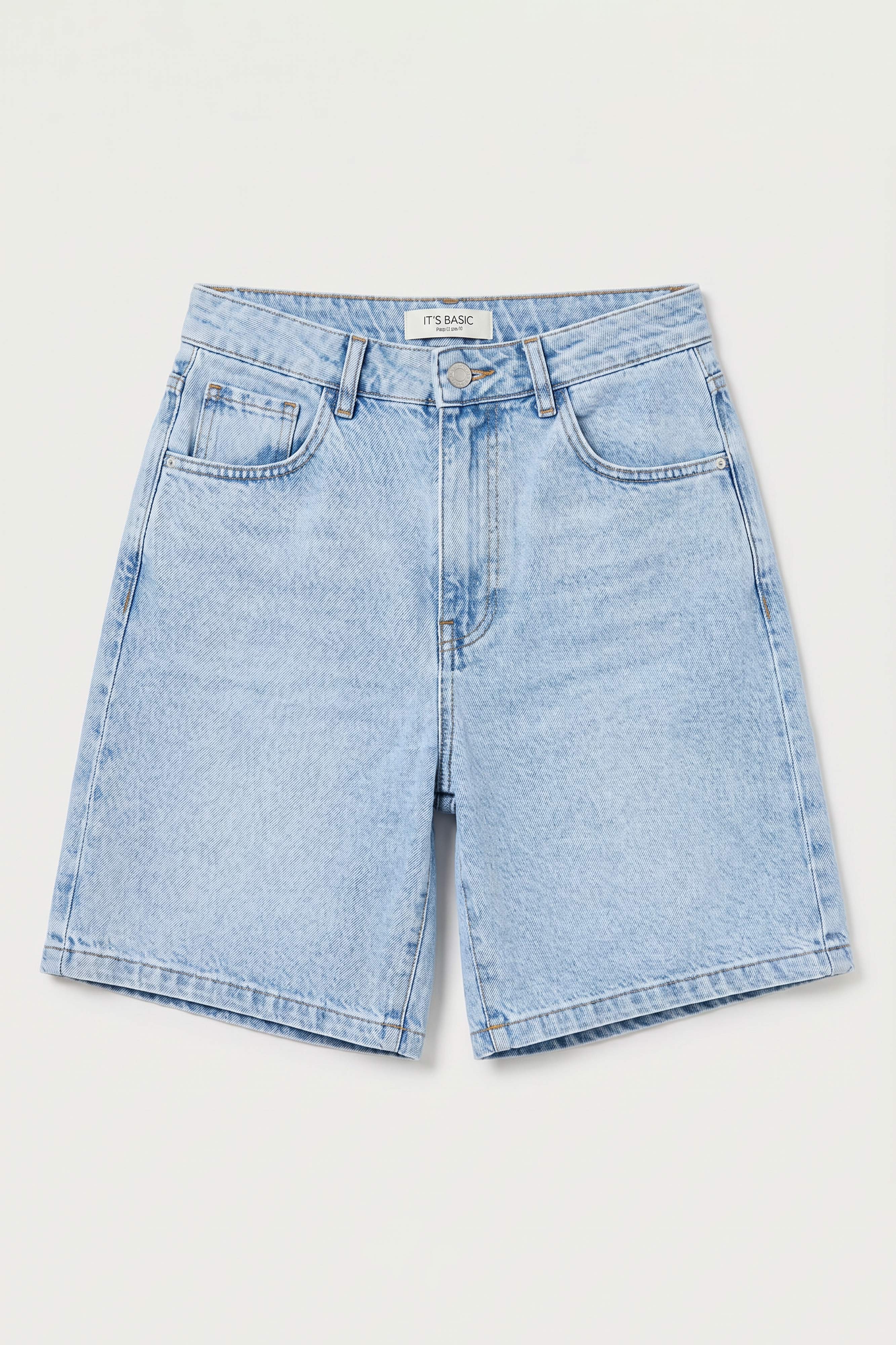 Kadın Ice 4s6-3 Skater Fit Bermuda Denim Şort