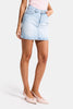 Kadın Ice 4s6-3 Straight Fit Mini Boy %100 Koton Denim Etek