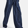 Women's Indigo Selvedge 7s6-50 Baggy Cocoon Denim Jean