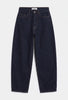 Kadın İndigo Selvedge 7w6-50 Skater Fit Bol Kesim Denim Jean