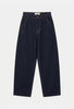 Kadın İndigo Selvedge 7w6-50 Skater Fit Bol Kesim Denim Jean
