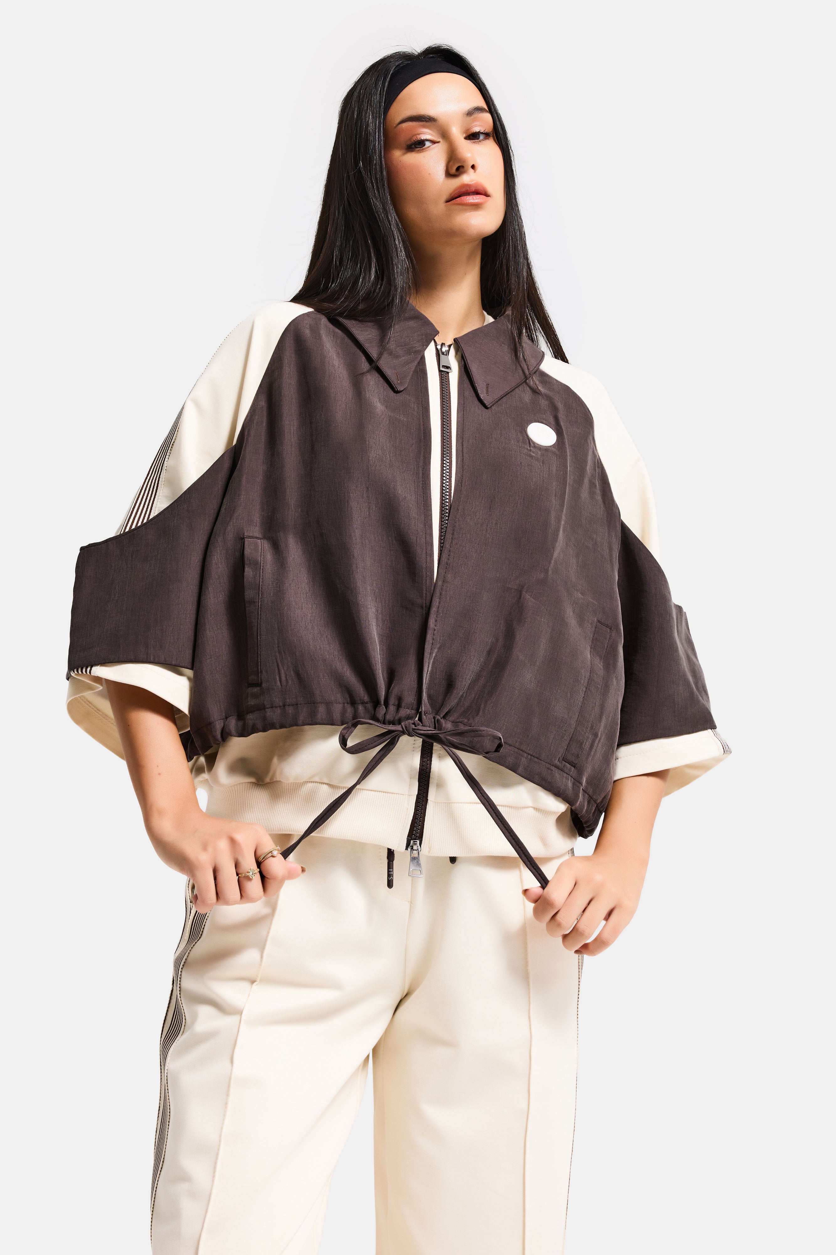 Kadın Kahve Bej s6-105 Alt Üst 2'li Kombin Tasarım Takım