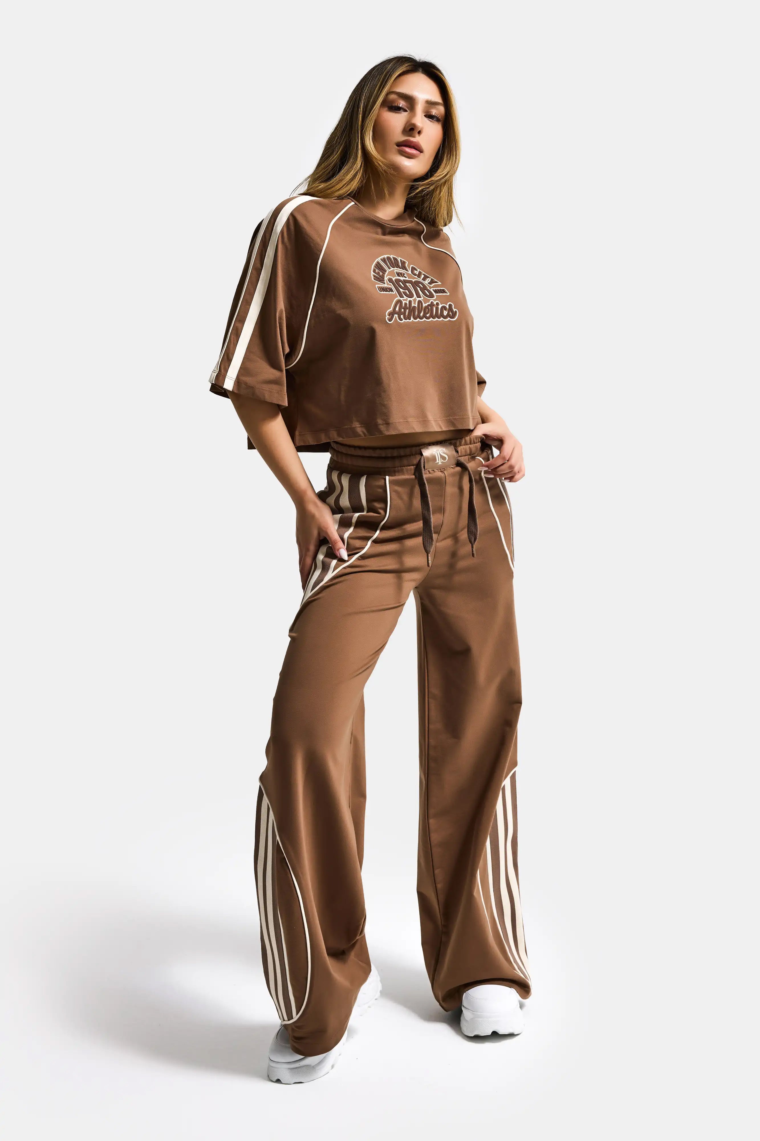 Kadın Kahve s6-16 Alt Üst 2'li Tasarım Takım