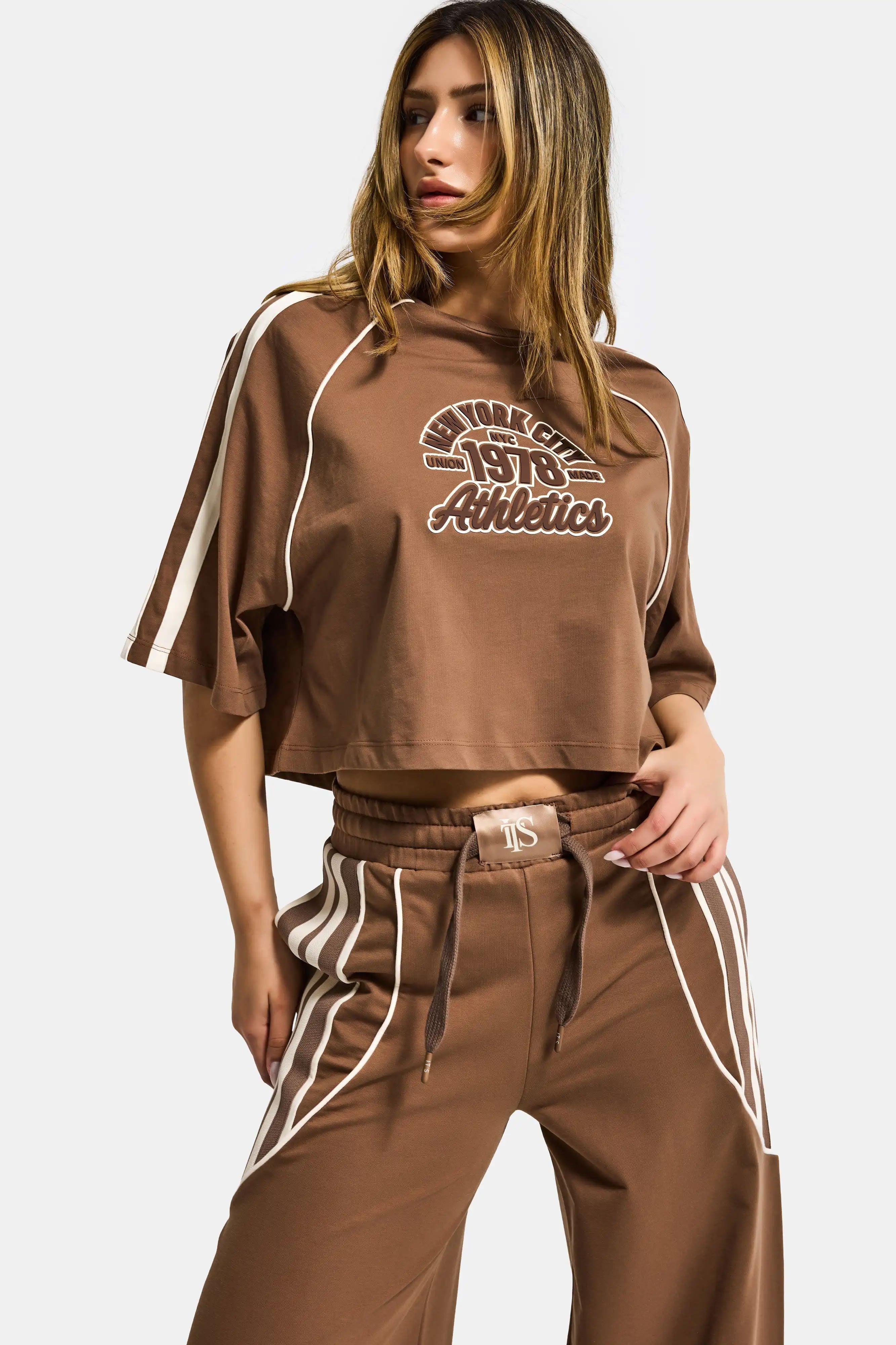 Kadın Kahve s6-16 Alt Üst 2'li Tasarım Takım