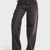 Kadın Koyu Kot Rengi Cindy 2w5-62 Skater Fit Bol Kesim İç Boy 83cm Denim Jean