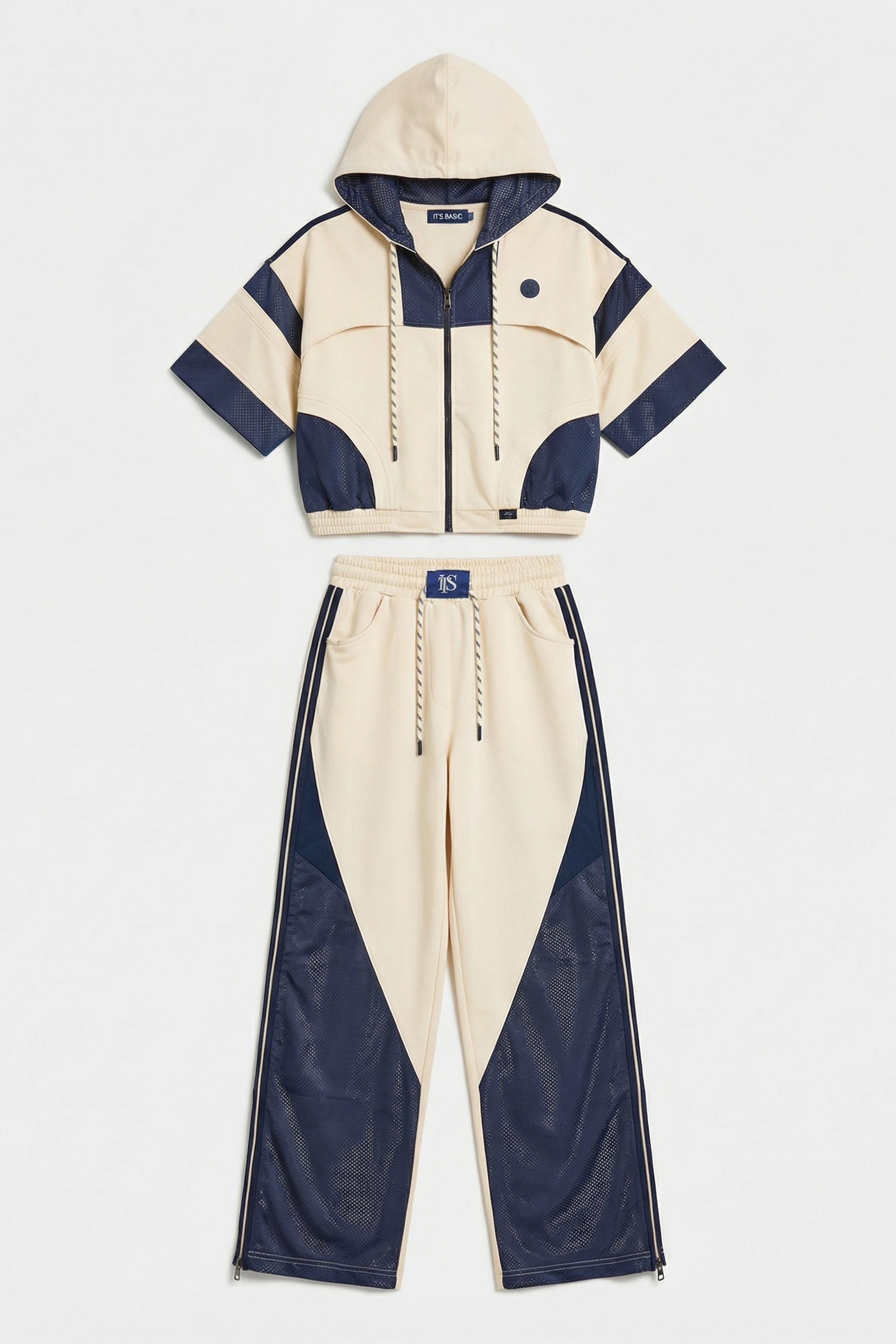 Kadın Laci Ekru s6-56 Alt Üst 2'li Tasarım Takım