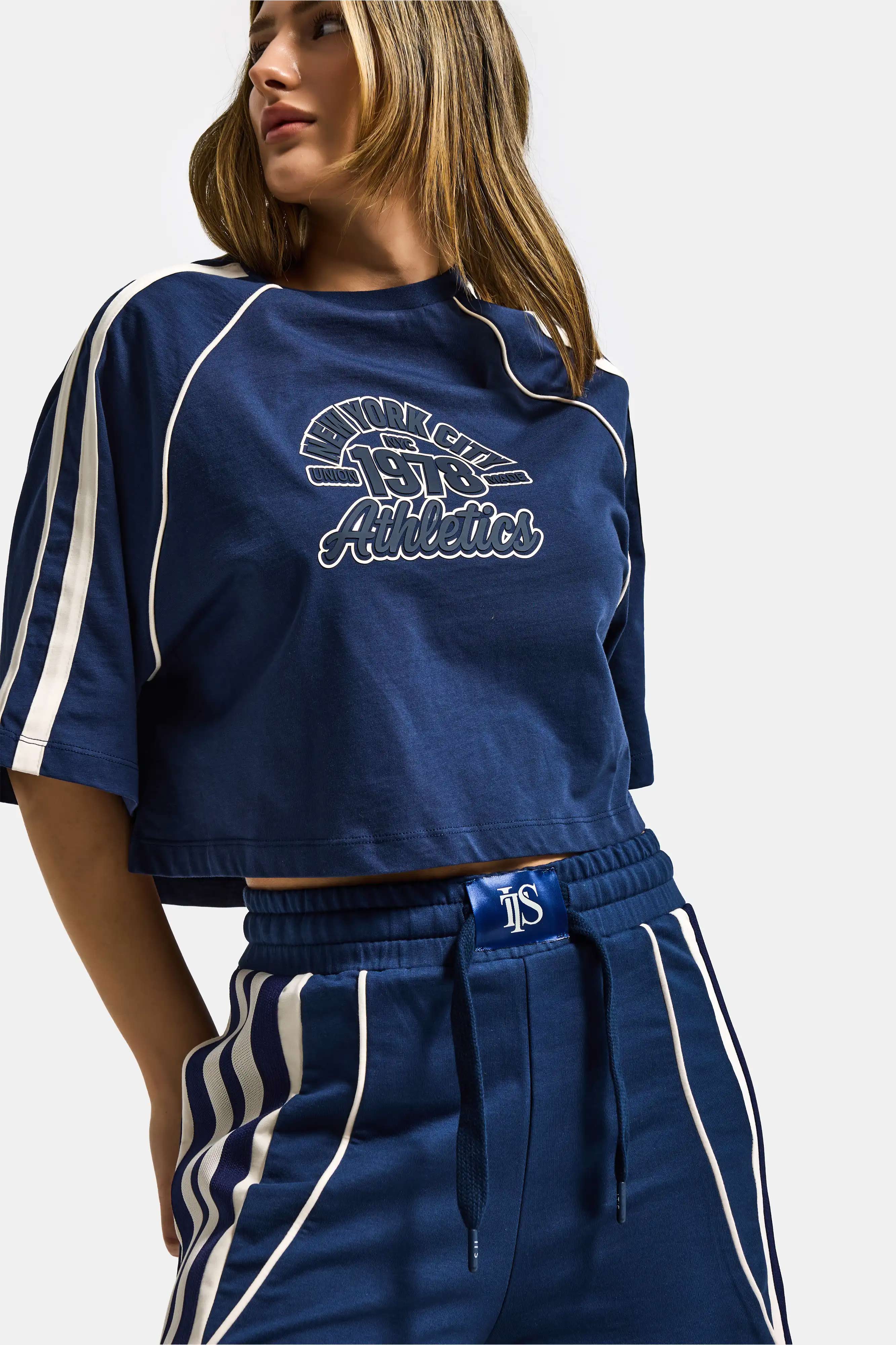 Kadın Lacivert s6-56 Alt Üst 2'li Tasarım Takım