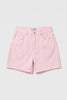 Kadın Light Pembe Diana 6s6-98 Relax Mom Fit Denim Şort