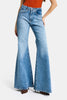 Women's Blue 4s6-4 MRY Flare Fit Comfort Fabric Denim Jeans
