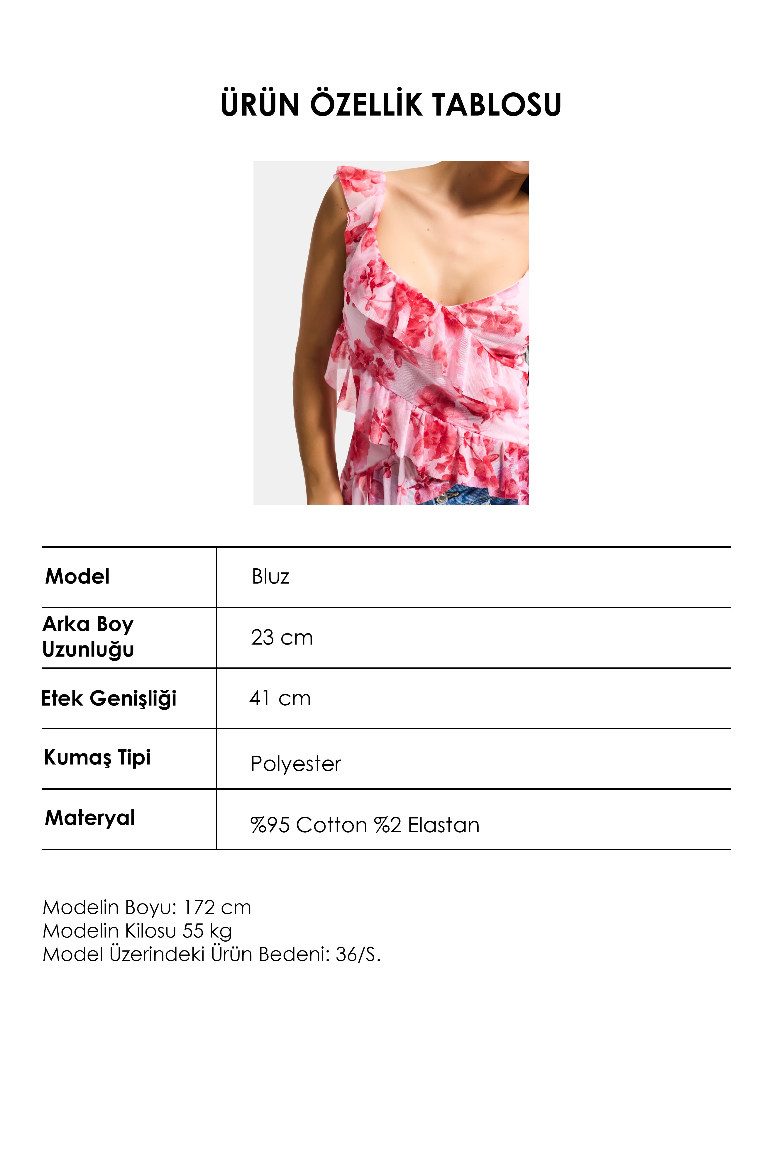 Women's Pink Printed S6 Floral Pattern-7 Asymmetric Cut Strappy Blouse